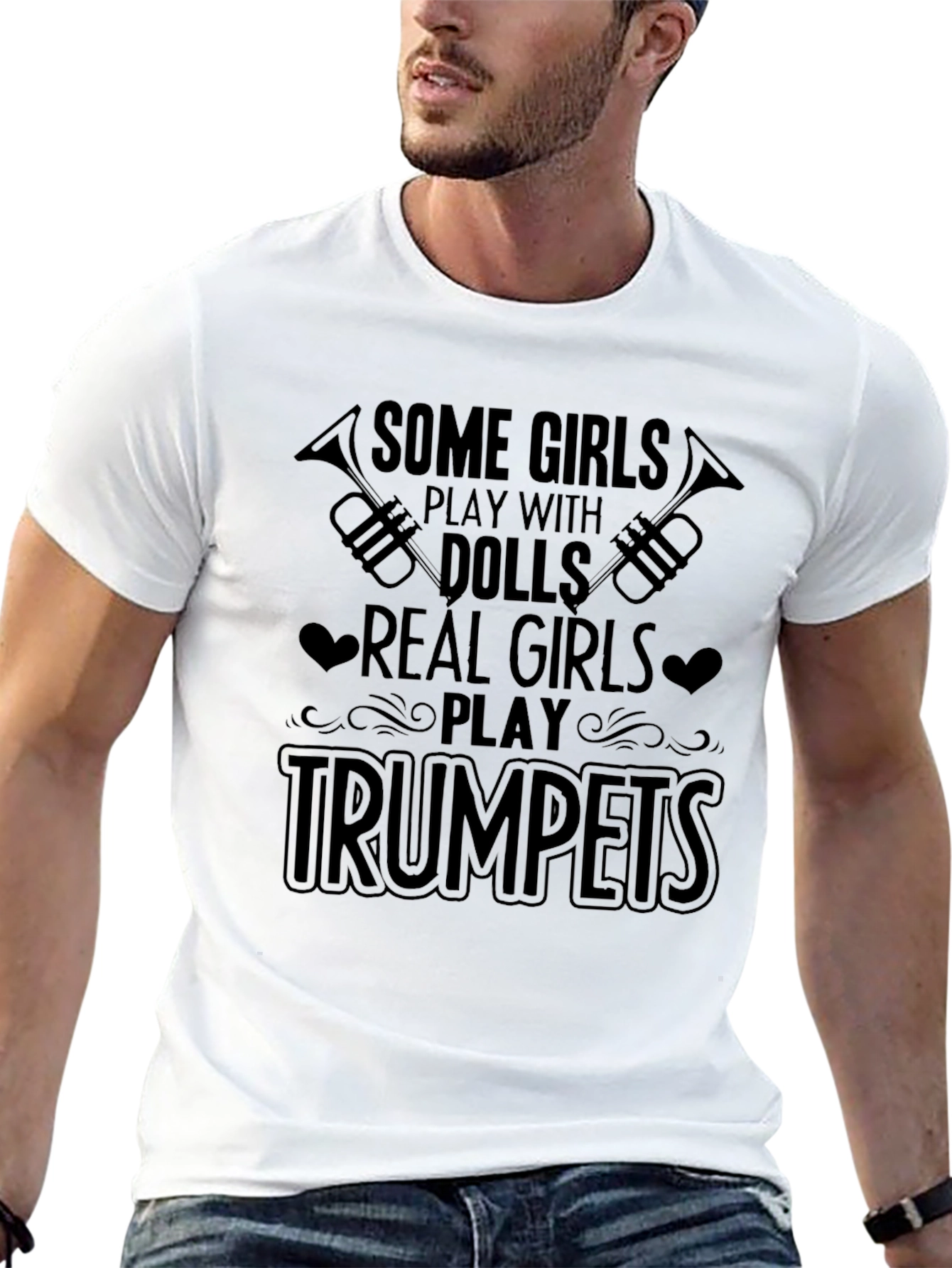 Real Girls Play Trumpets T-Shirt