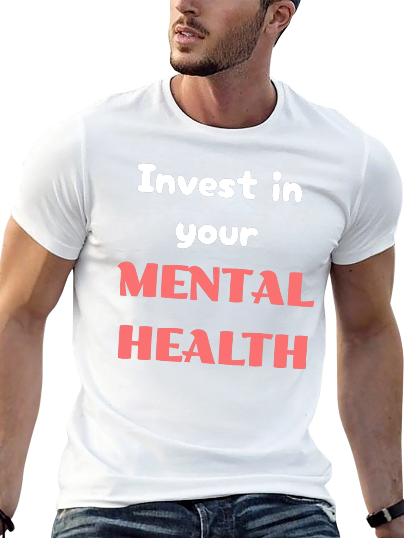 Invest in Your Mental Health Graphic Tee