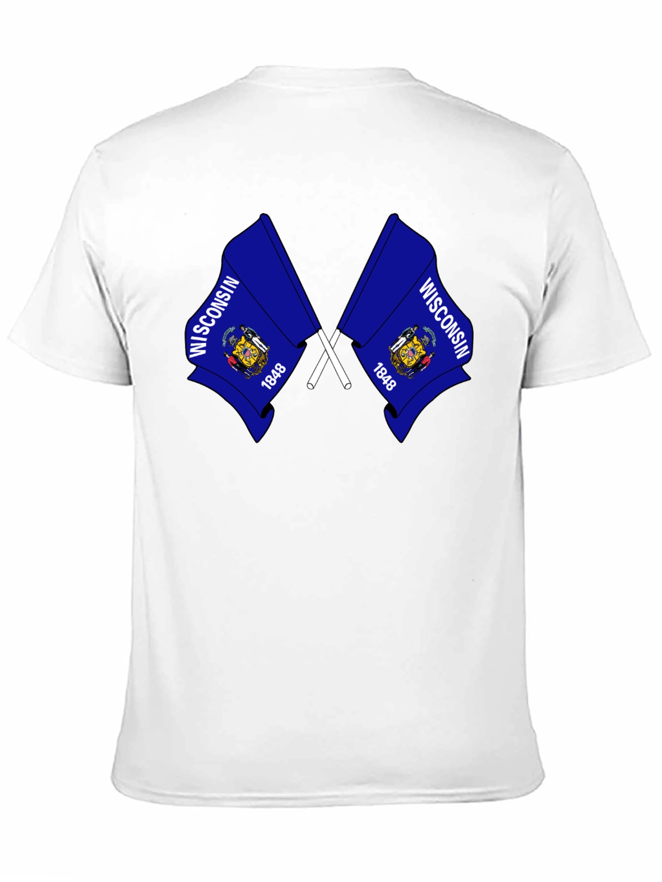 Wisconsin State Flag T-Shirt