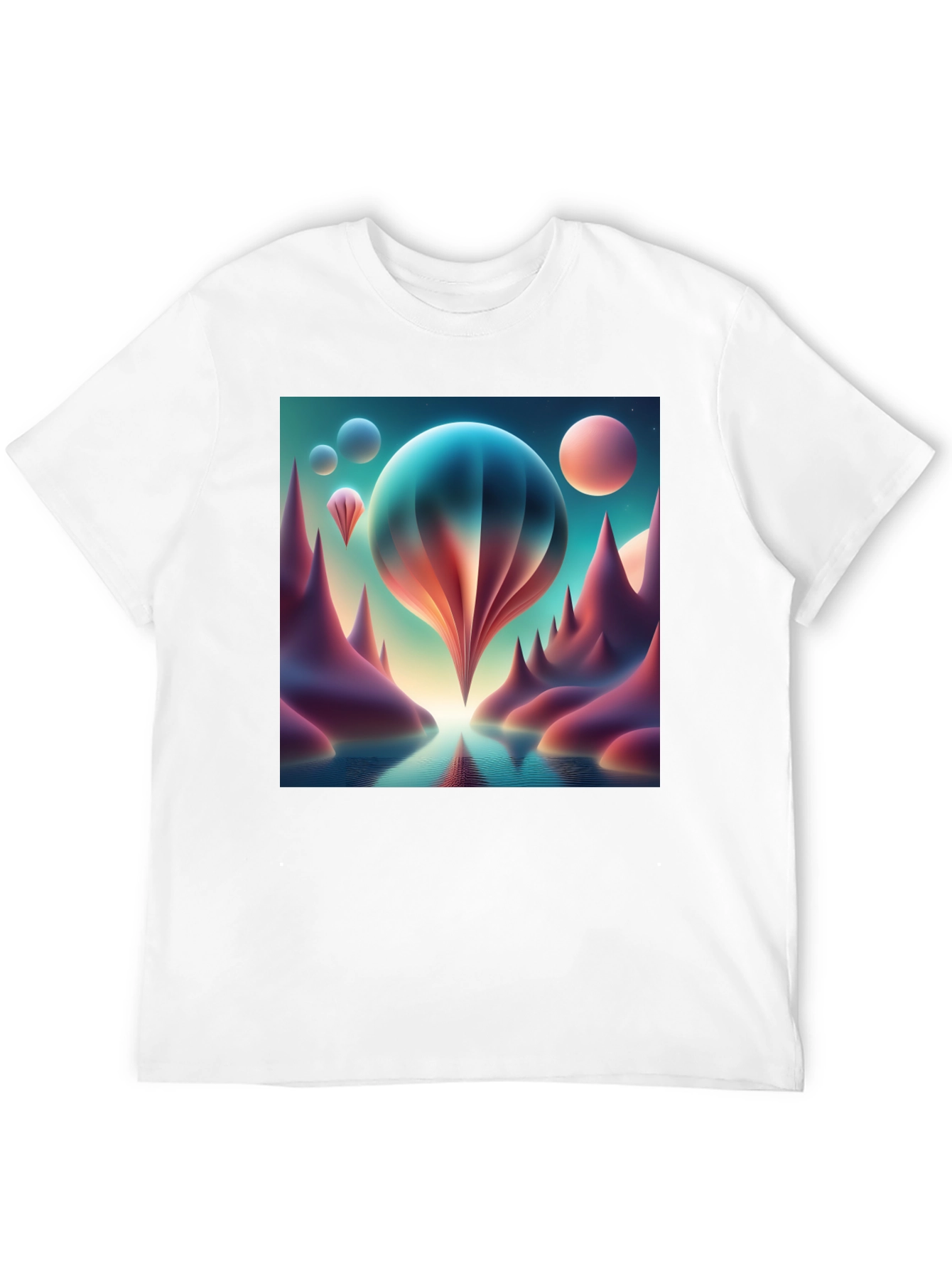 Surreal Landscape Graphic Tee