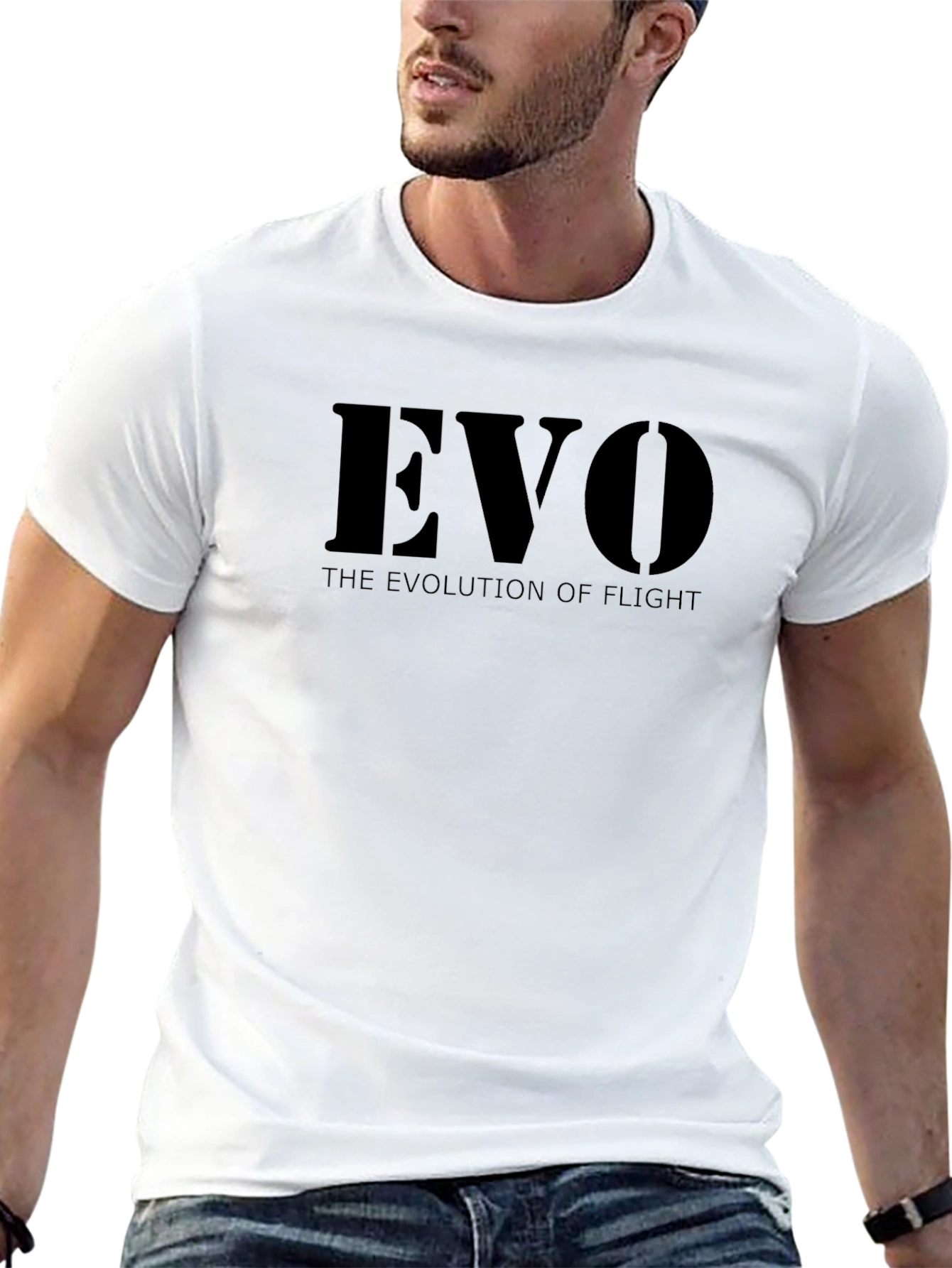 Evo Evolution of Flight Black T-Shirt