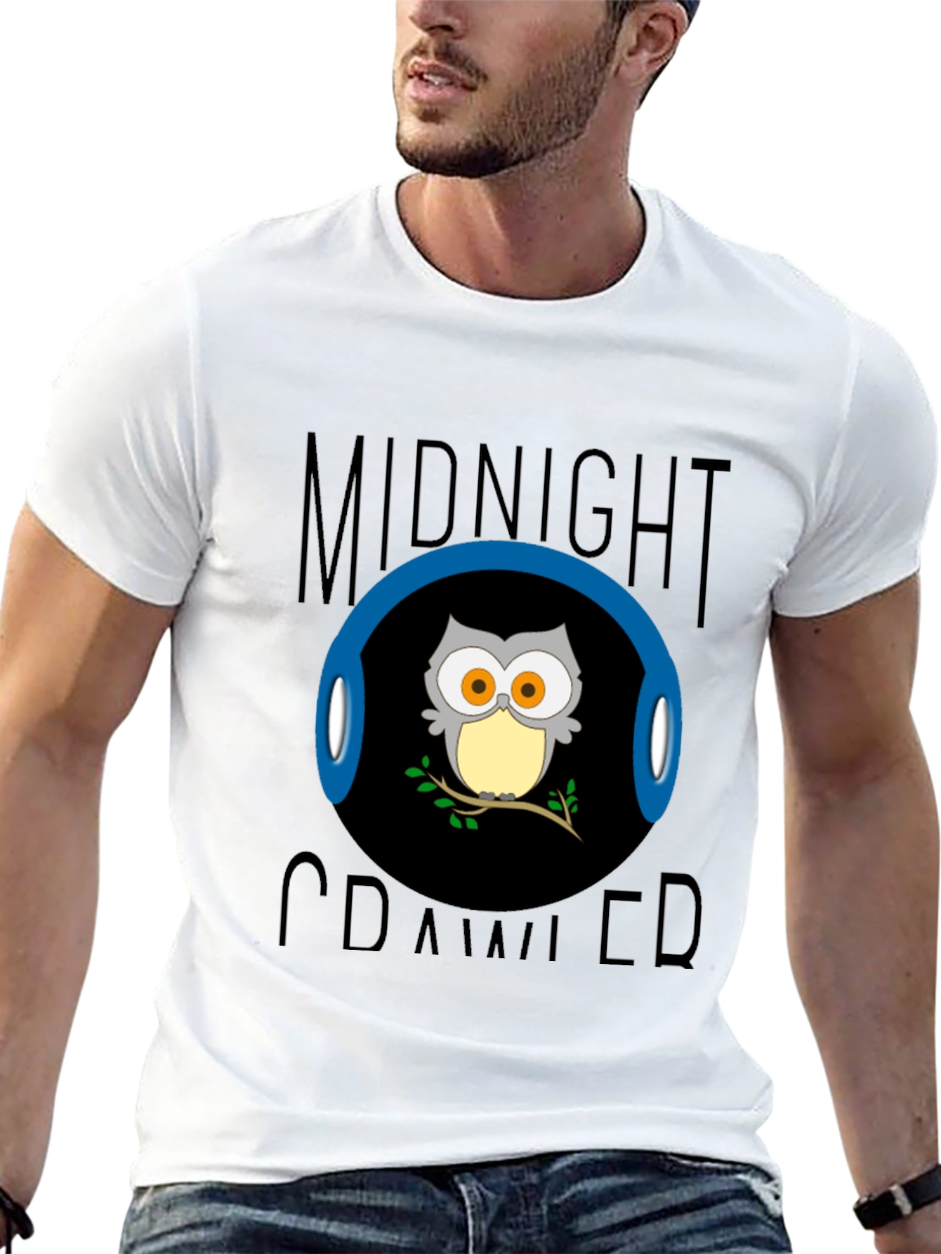 Midnight Crawler Owl T-Shirt