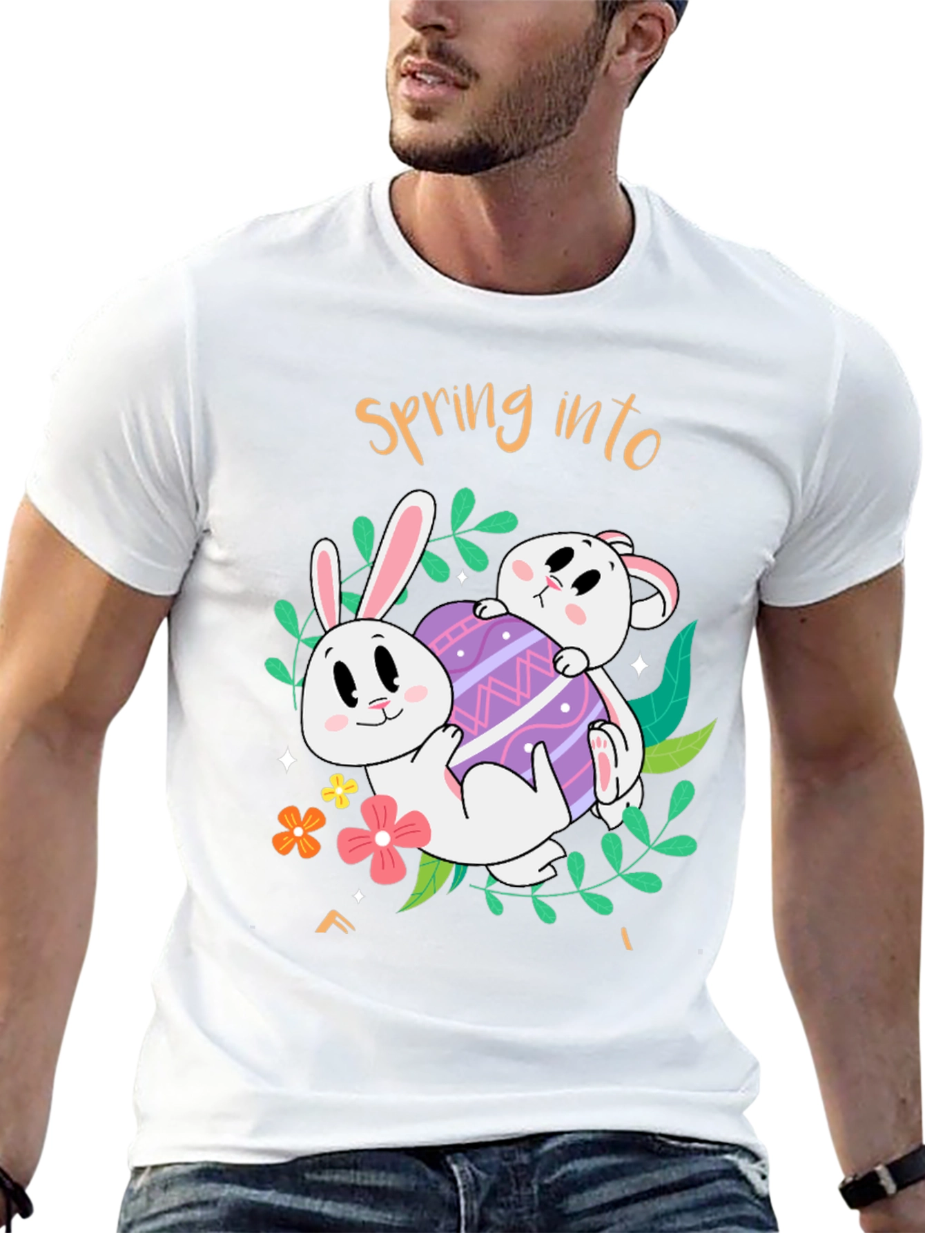 Spring Bunny Easter T-Shirt