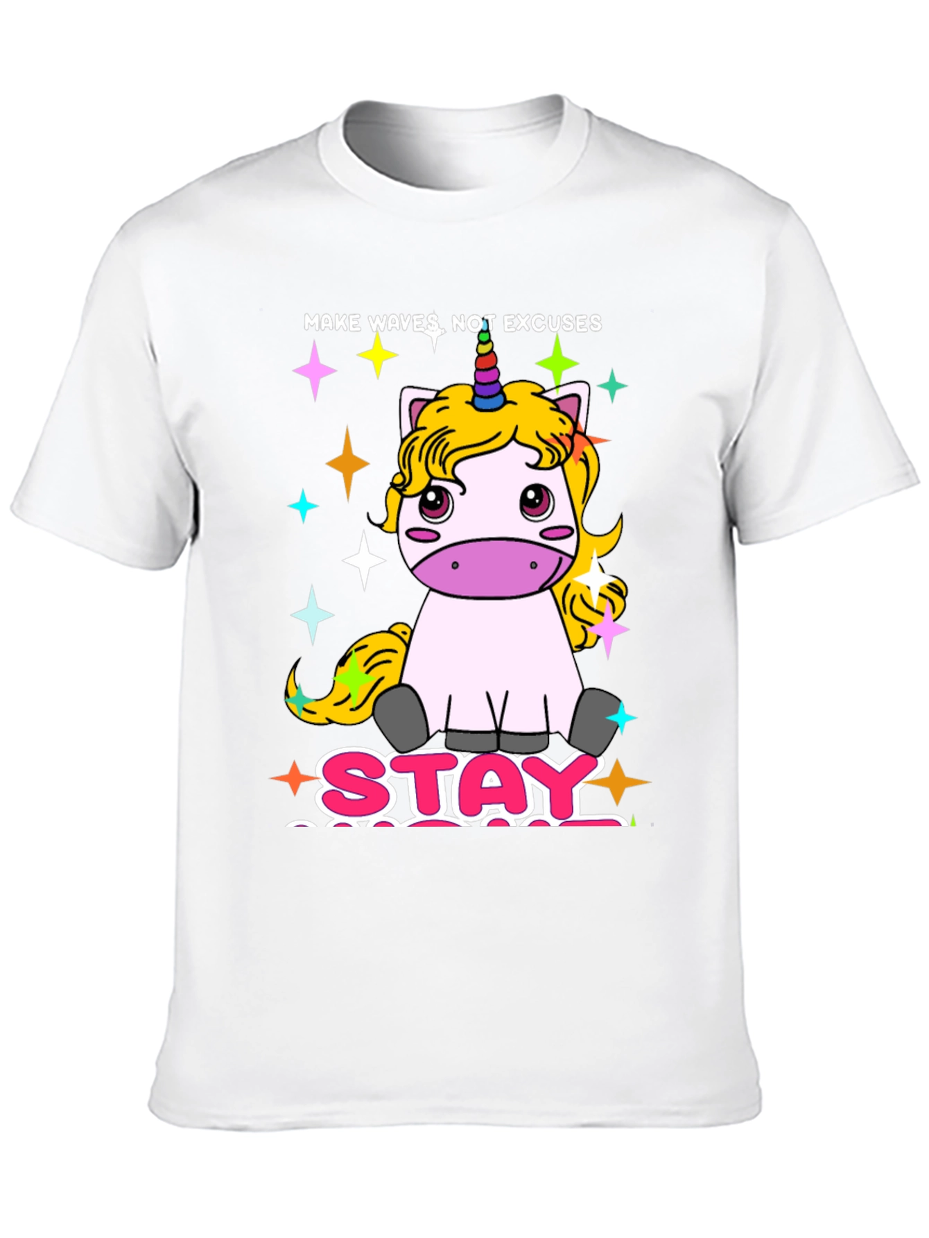Unicorn Stay Cool Graphic T-Shirt
