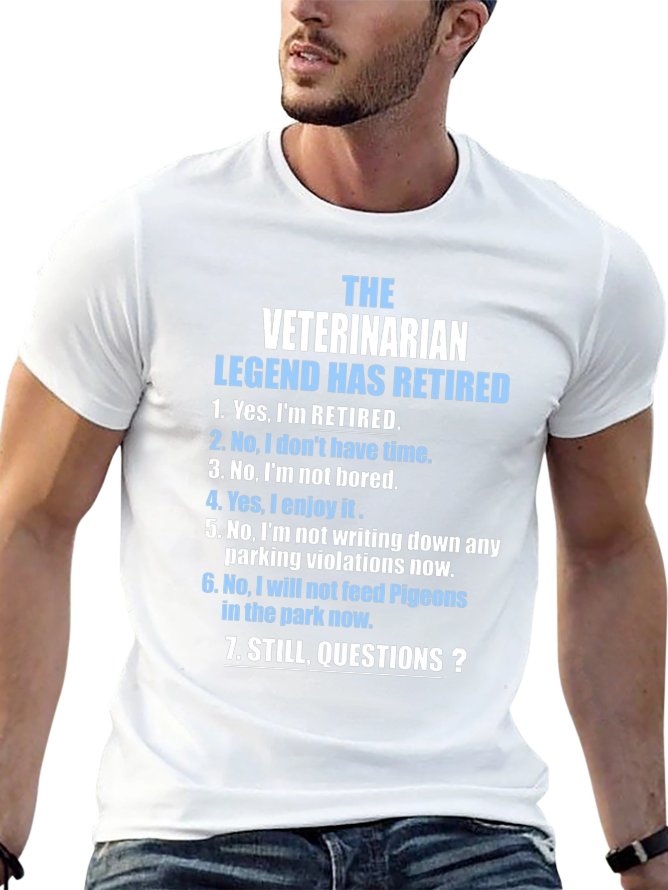Retired Veterinarian Legend T-Shirt