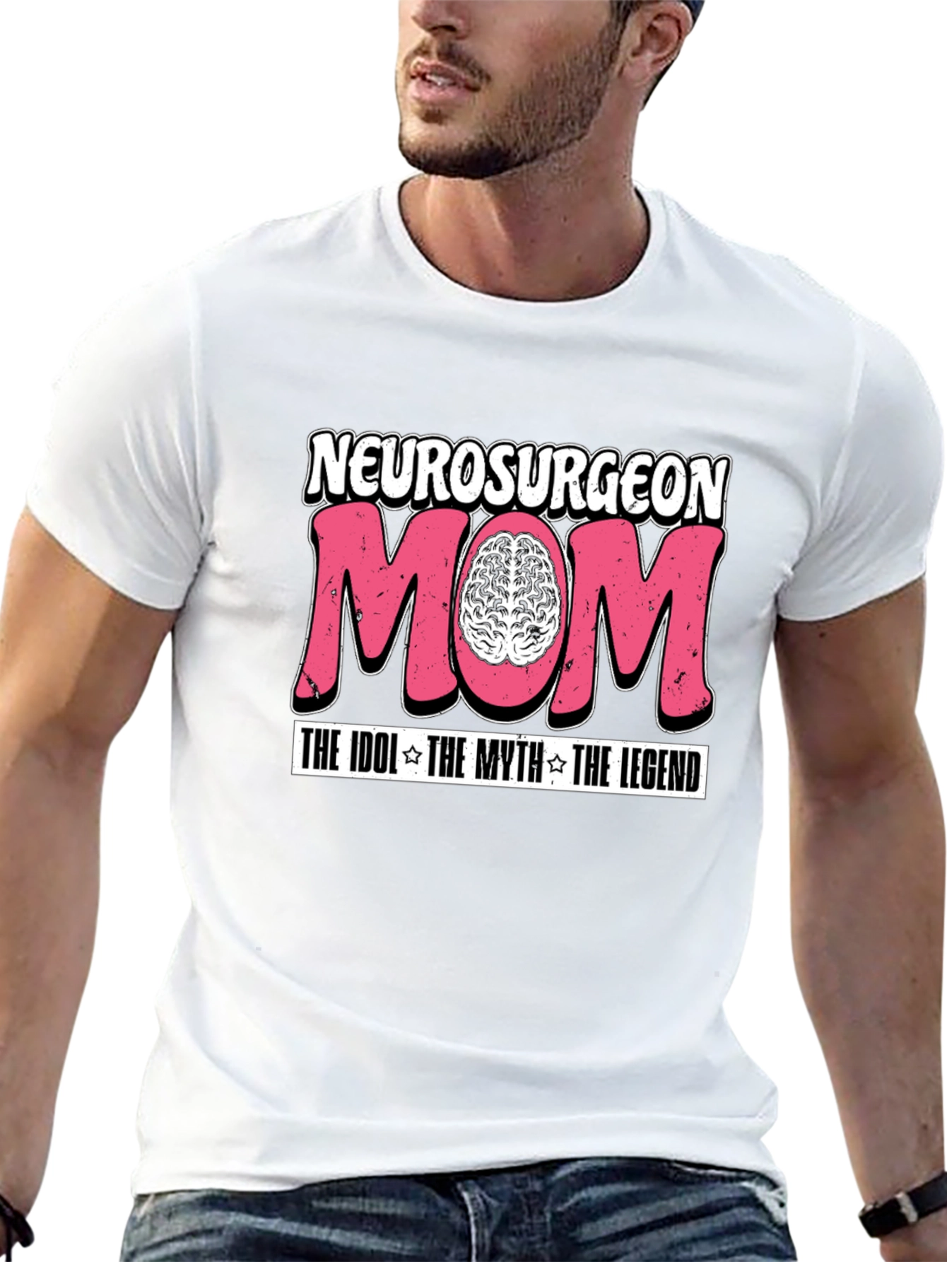 Neurosurgeon Mom Graphic T-Shirt