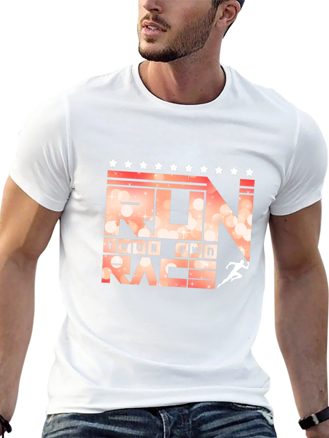 Run Your Own Race Graphic T-Shirt