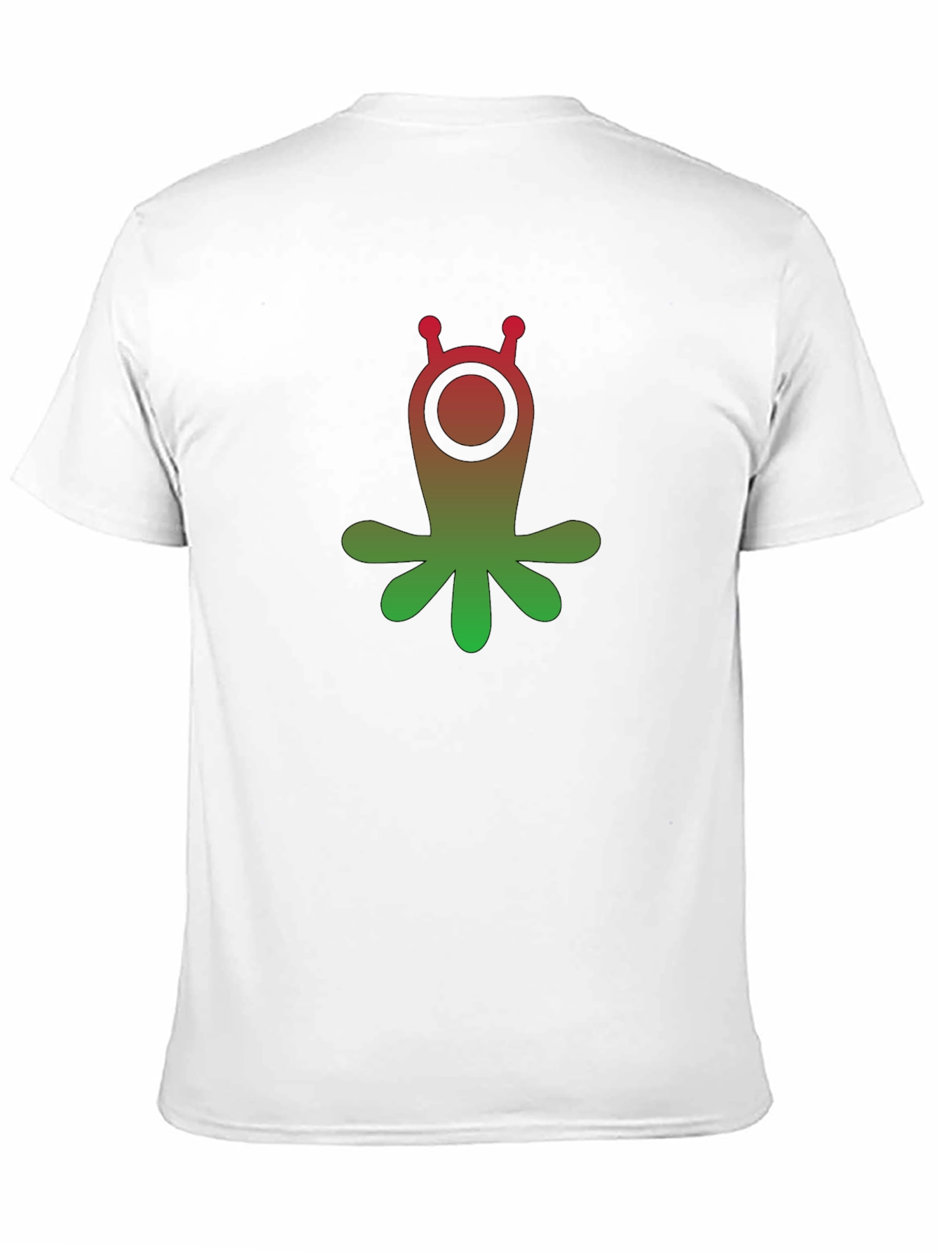 Gradient Alien Graphic T-Shirt - Unique Design
