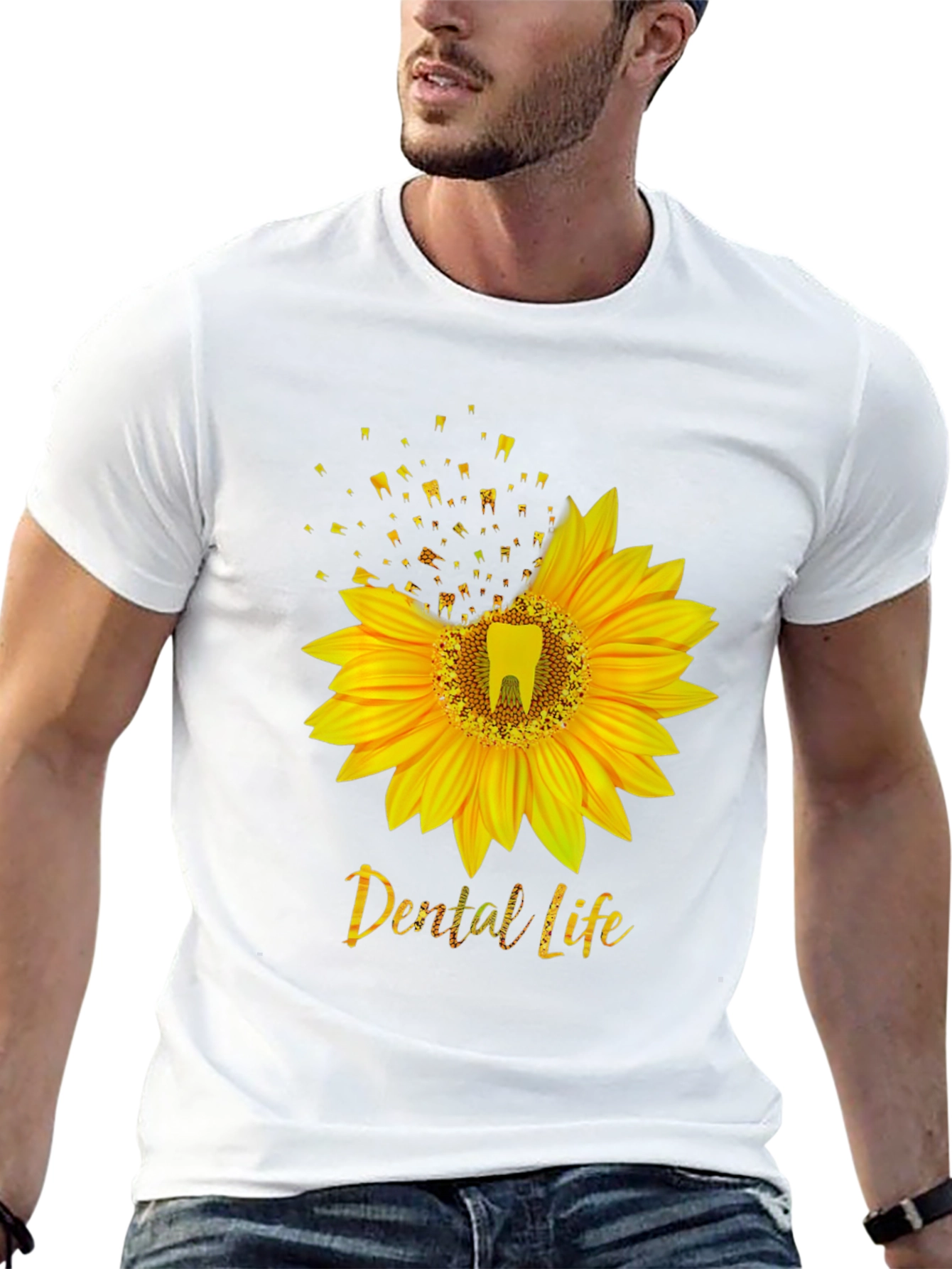 Dental Life Sunflower Graphic Tee