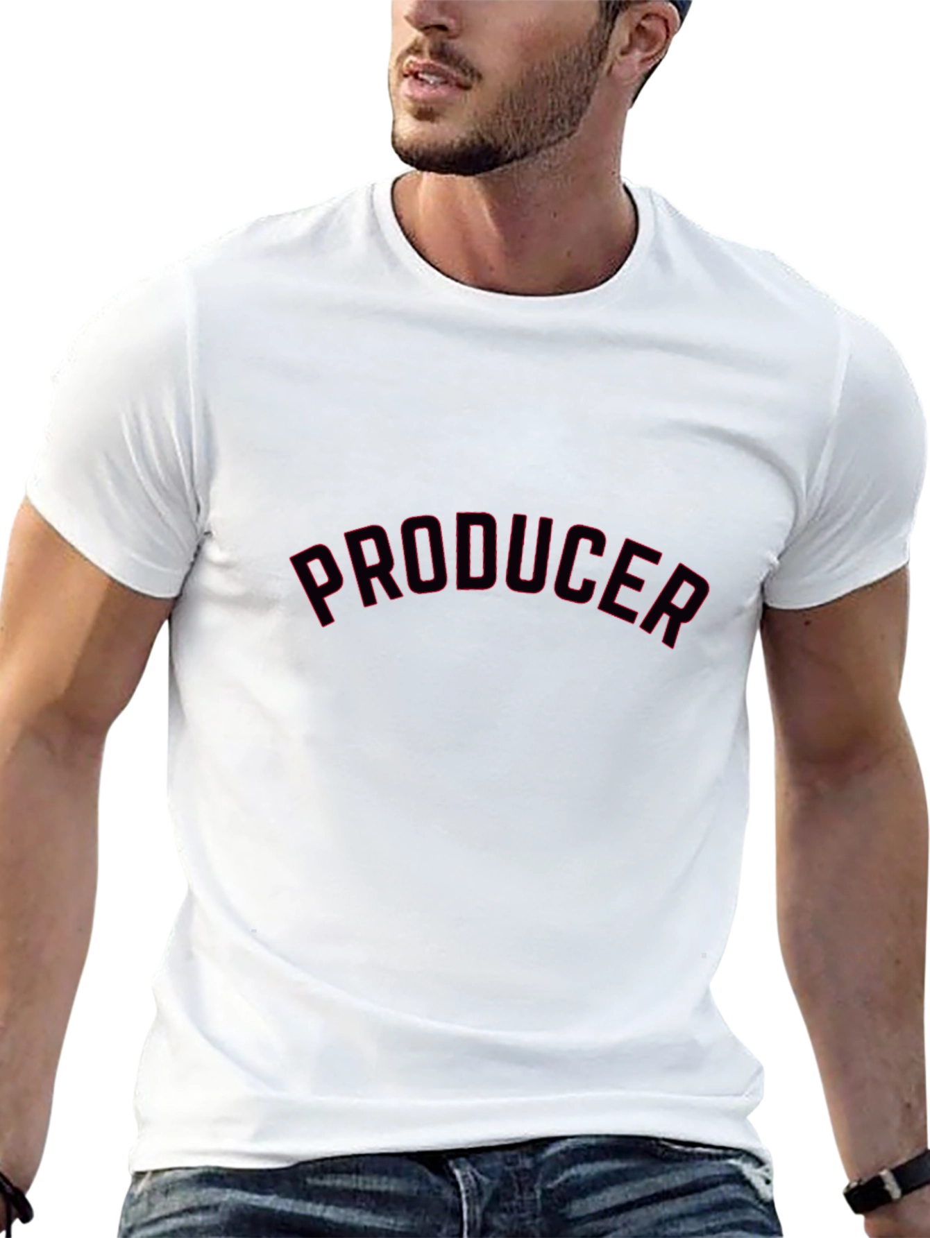 Producer Black Graphic T-Shirt