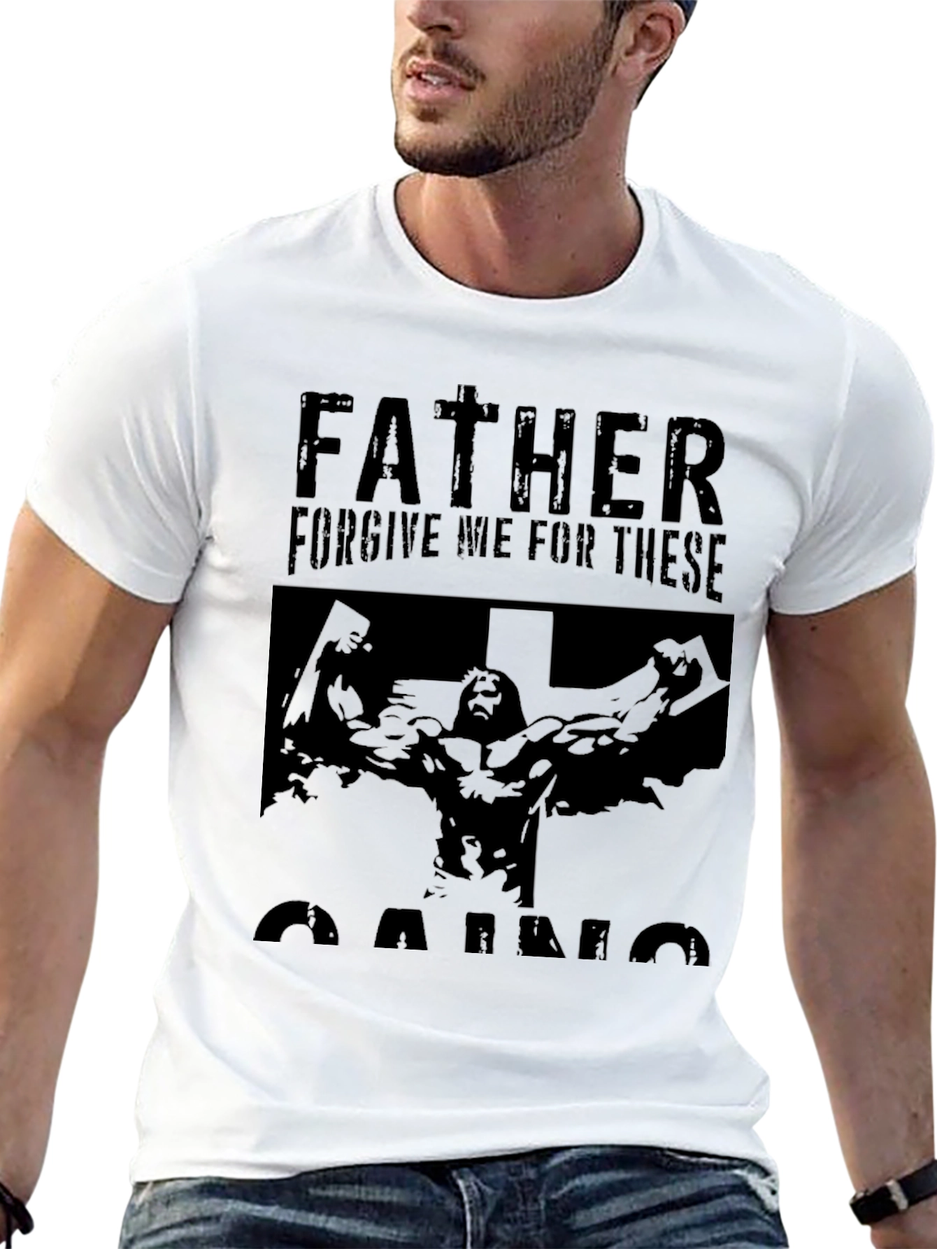 Father Forgive Me For These Gains T-Shirt