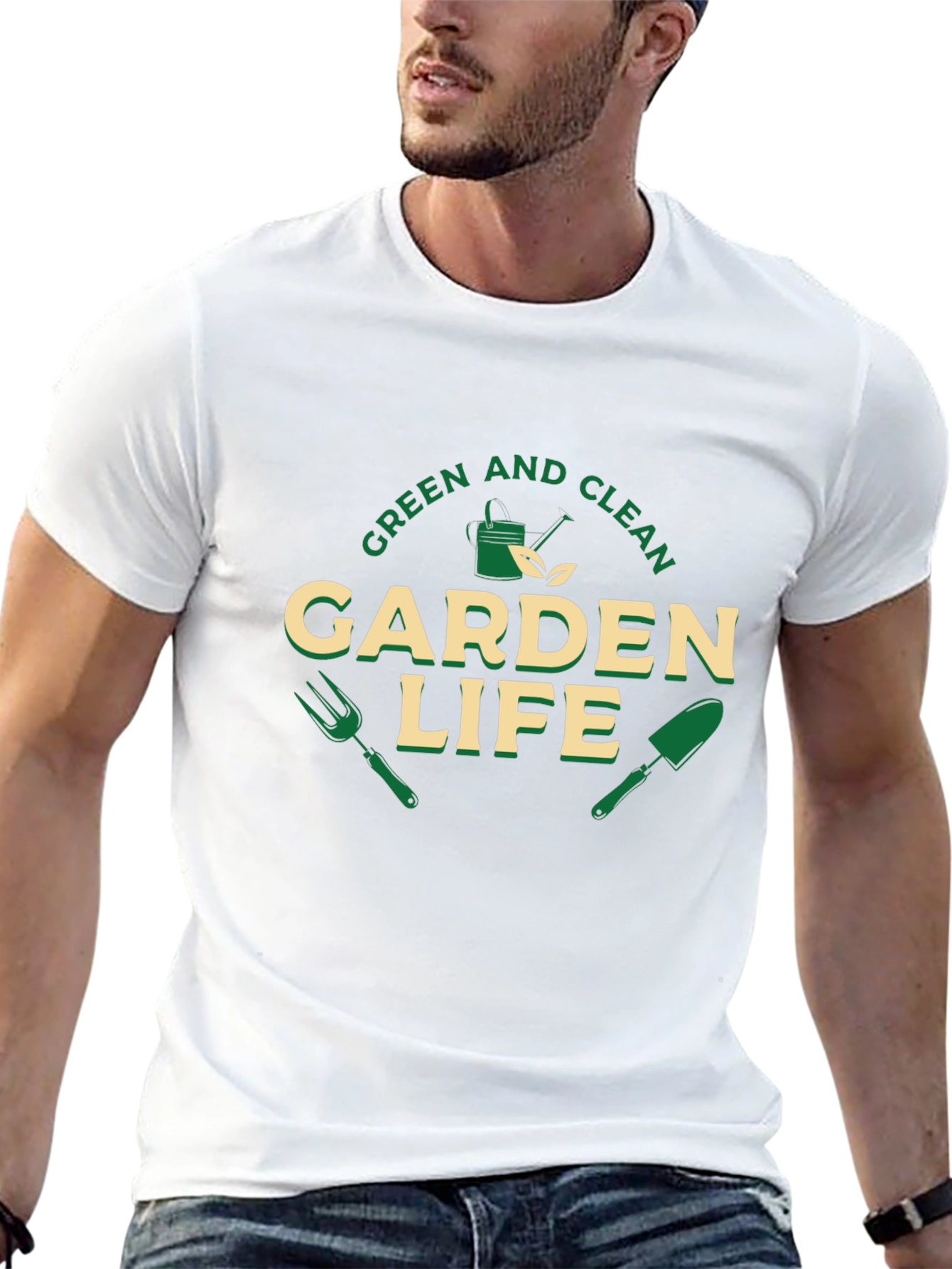 Garden Life T-Shirt - Green and Clean