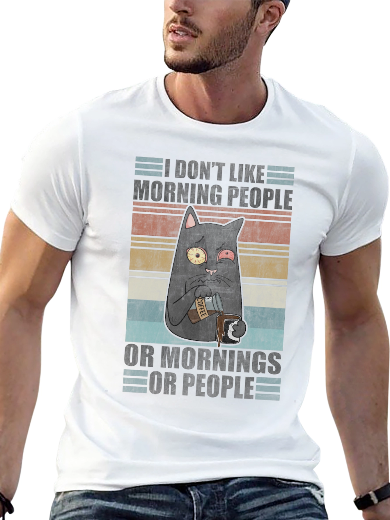 I Dont Like Morning People T-Shirt