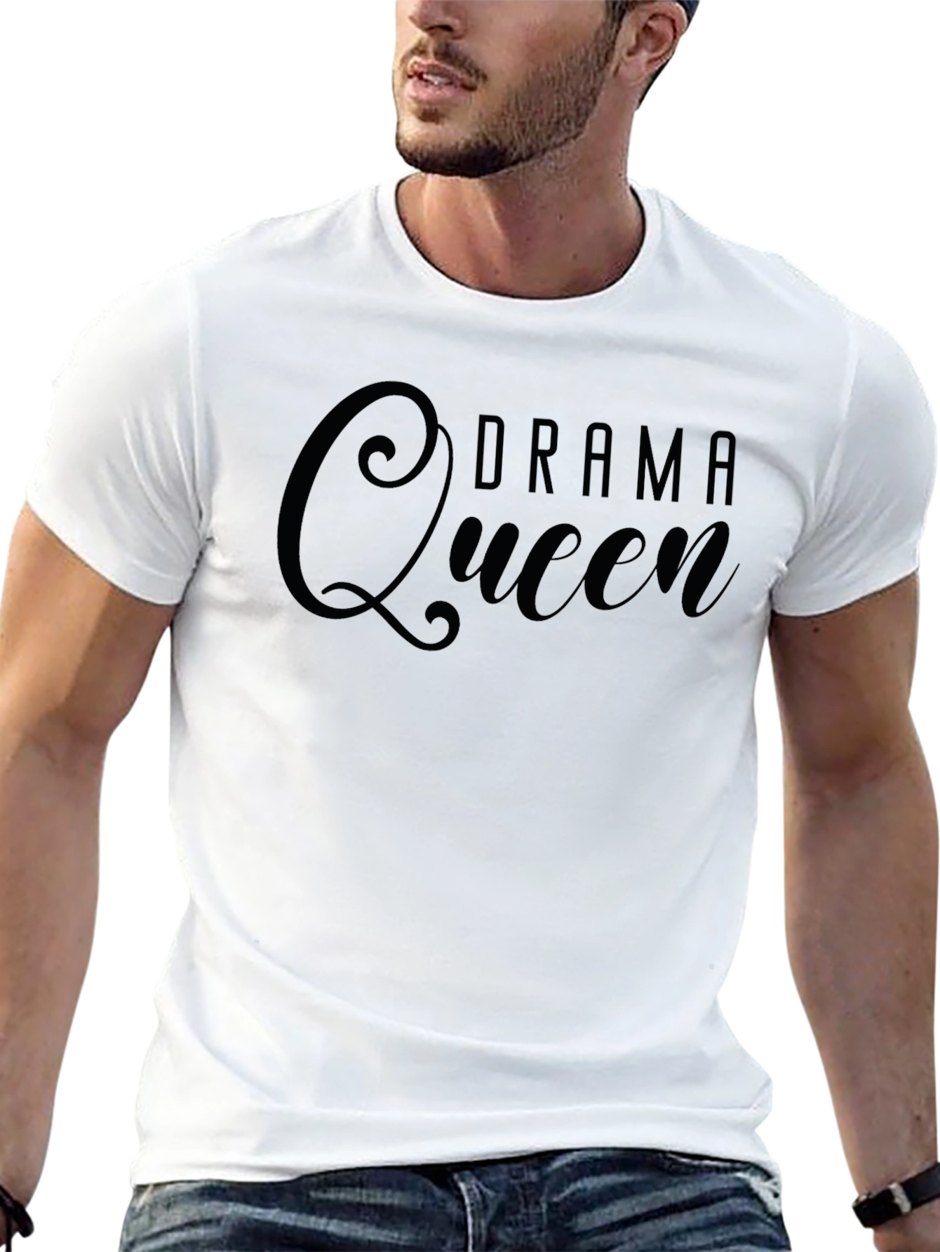 Drama Queen Graphic T-Shirt - Unisex Cotton Tee