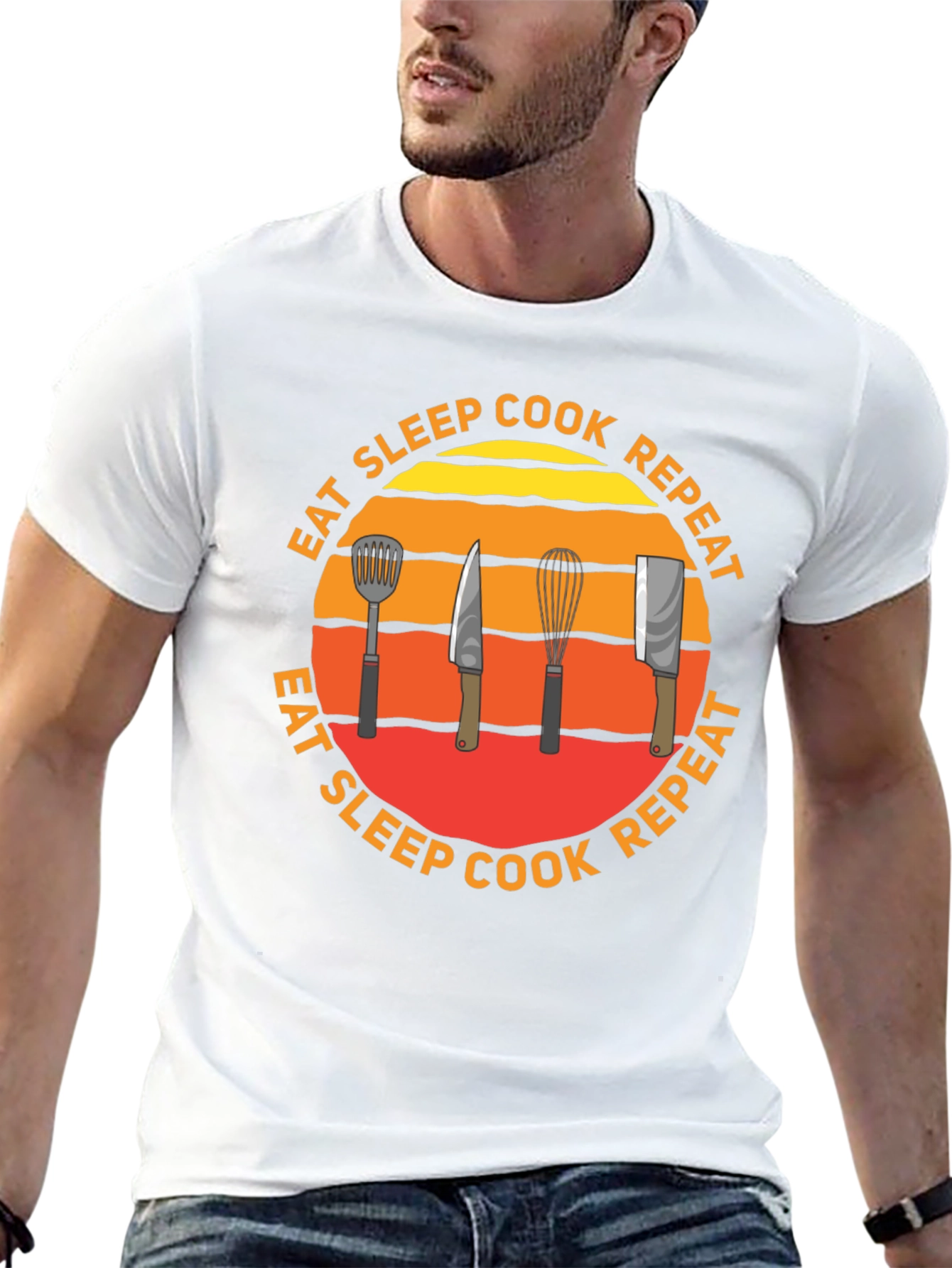 Eat Sleep Cook Repeat T-Shirt