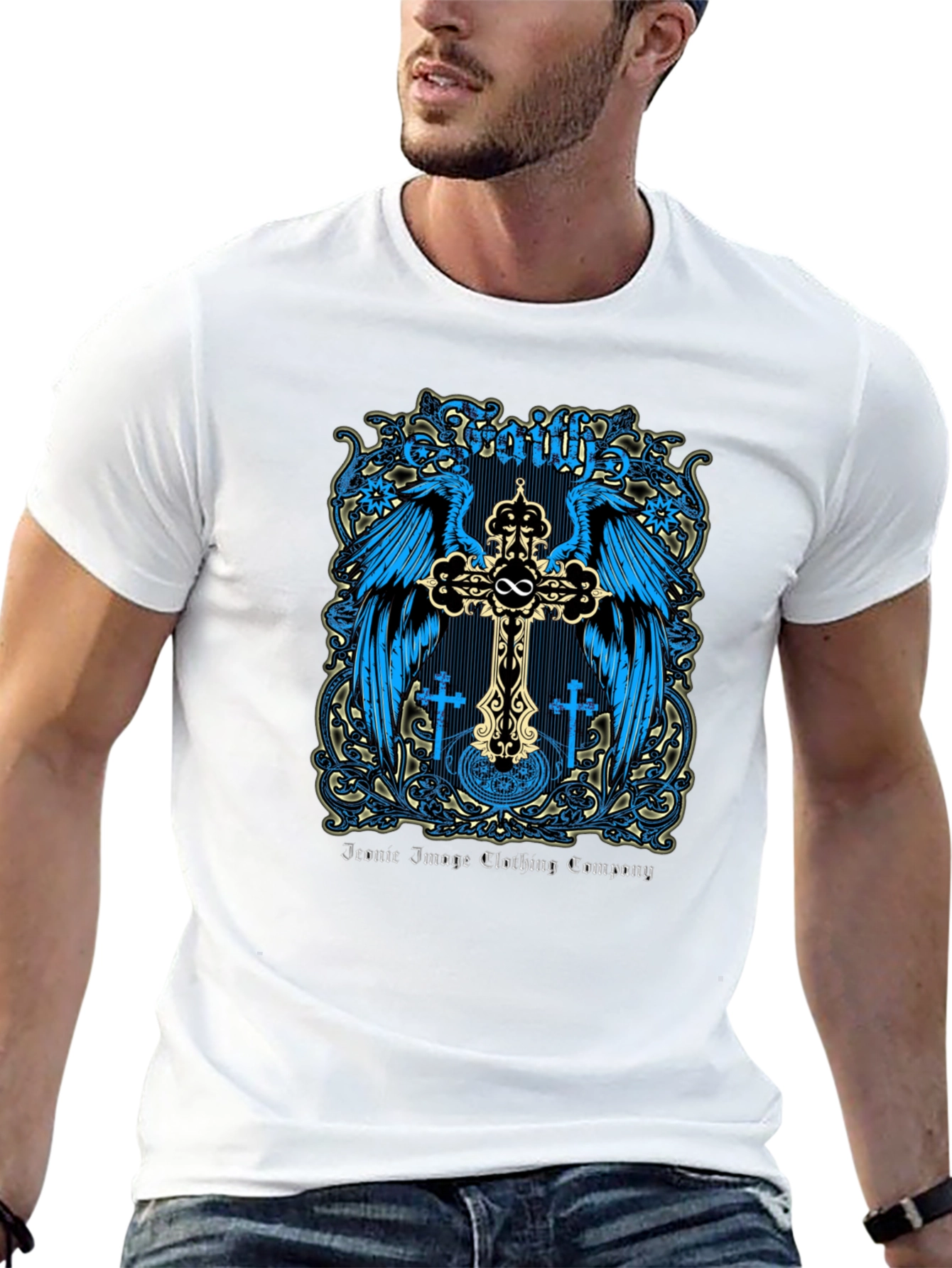 Faith Graphic Tee - Iconic Image Clothing