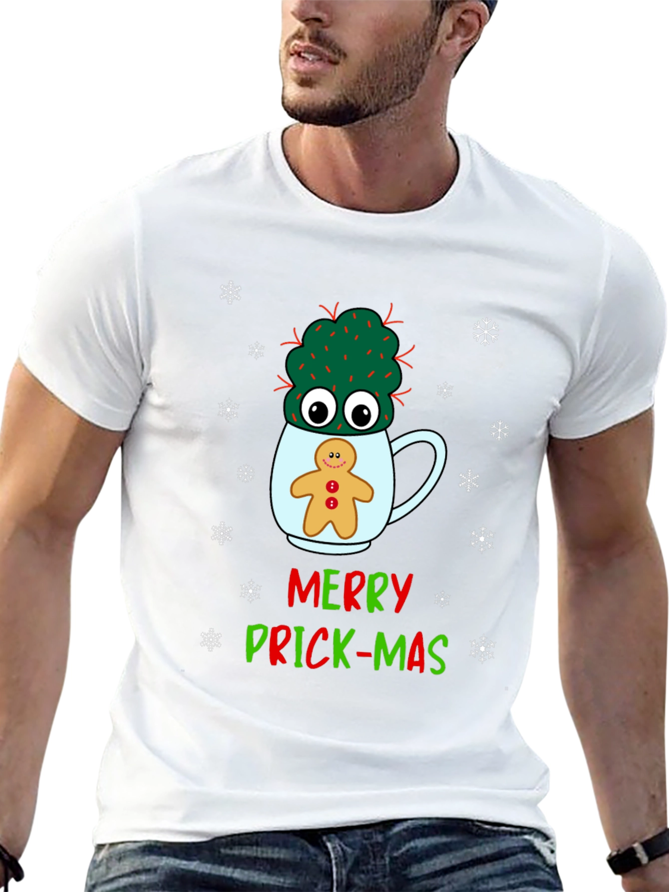 Merry Prick-mas Graphic T-Shirt