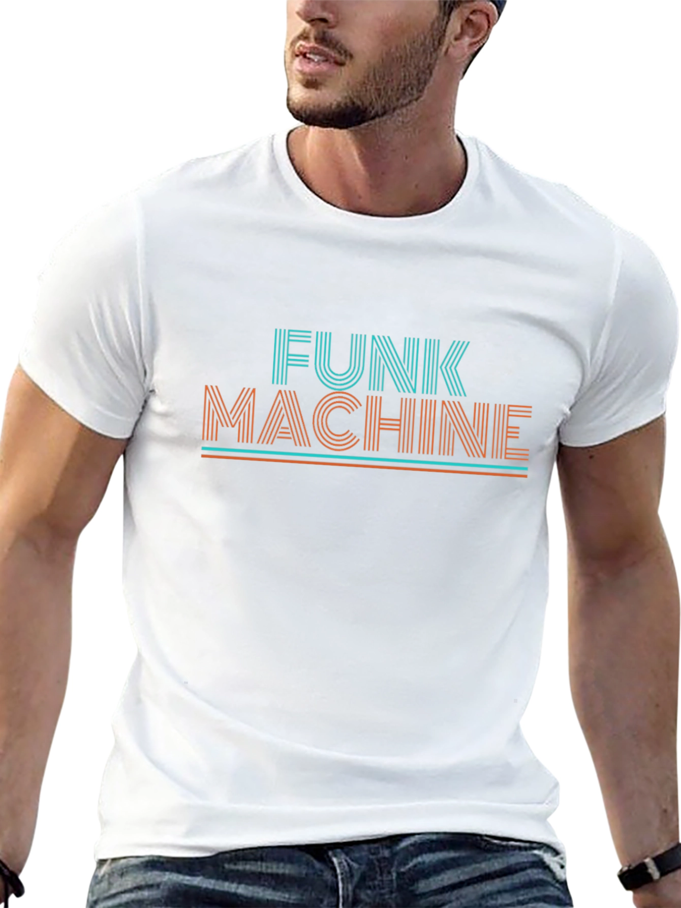 Funk Machine Graphic T-Shirt - Retro Style