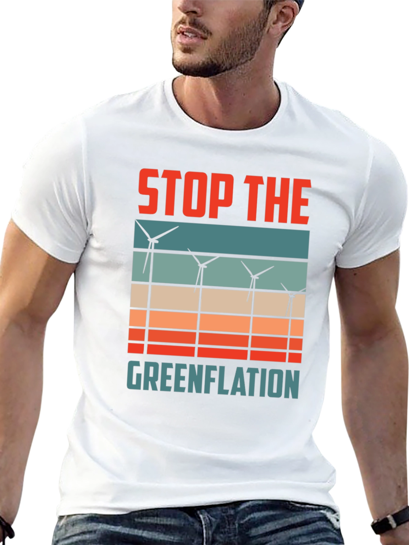 Stop The Greenflation Graphic Tee
