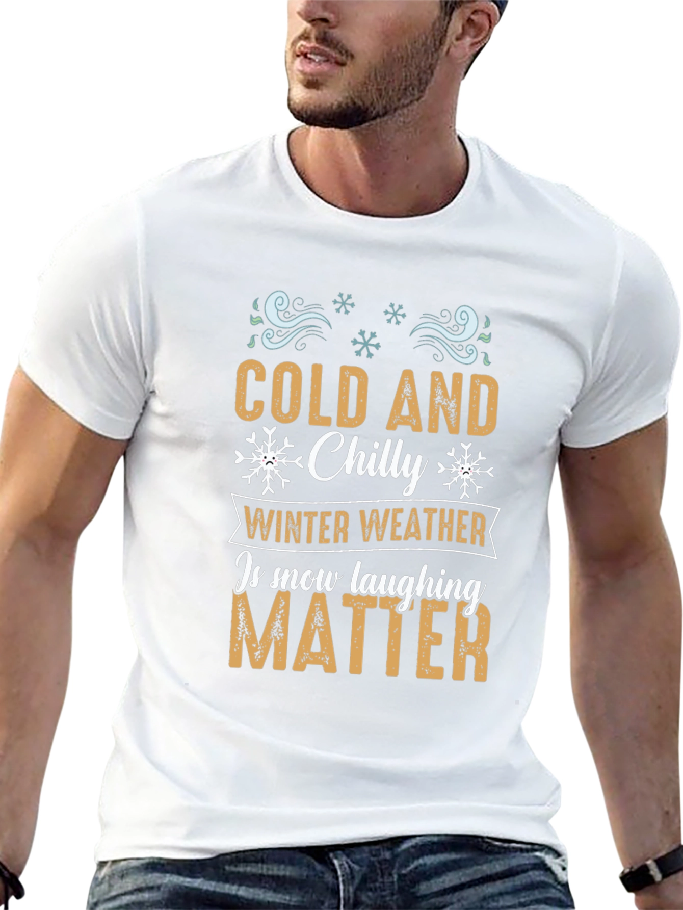 Cold And Chilly Winter Humor Graphic T-Shirt