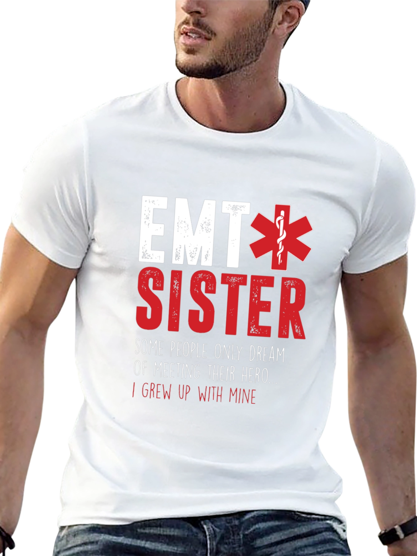 EMT Sister T-Shirt - Hero Family Tee