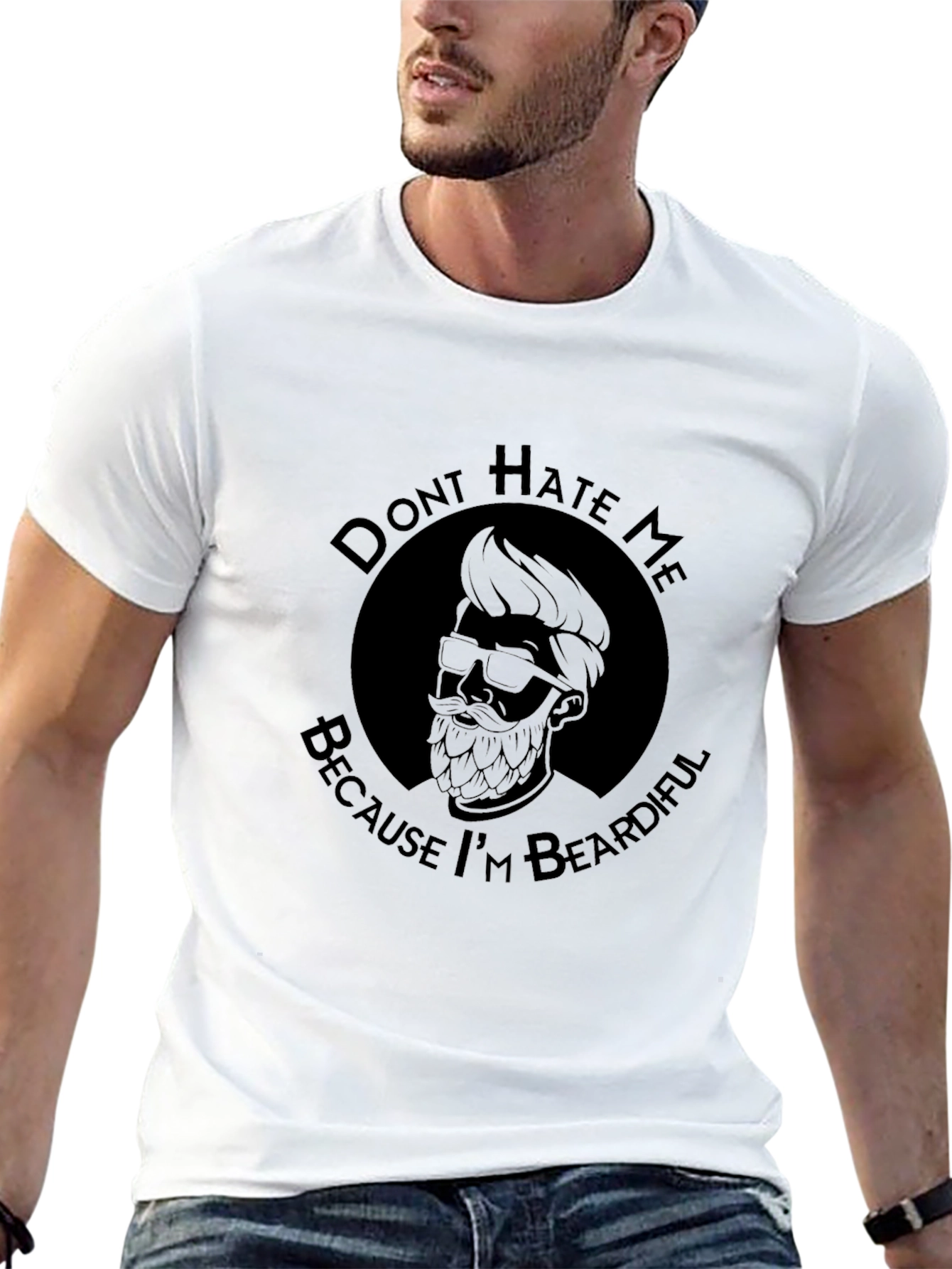 Beardiful T-Shirt - Dont Hate Me