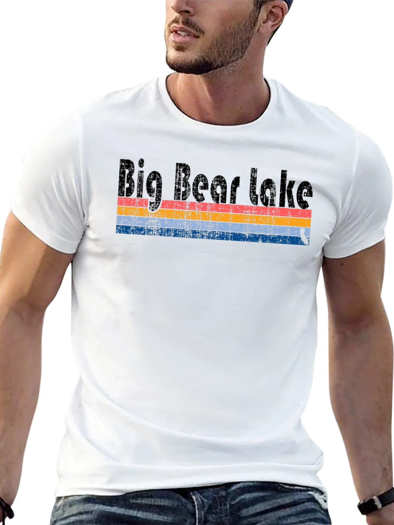 Big Bear Lake Retro T-Shirt