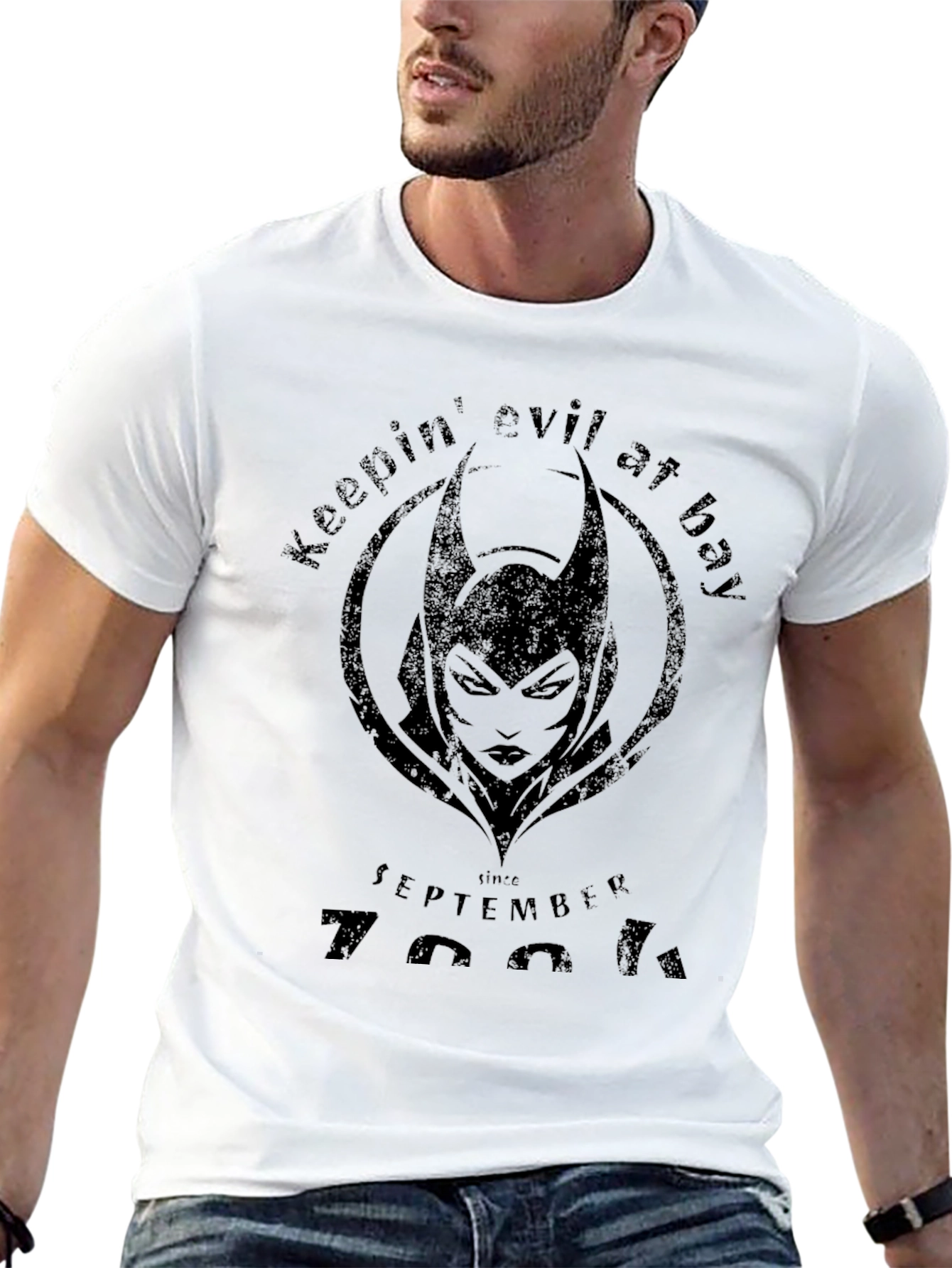 Keepin Evil At Bay Since September 2004 T-Shirt