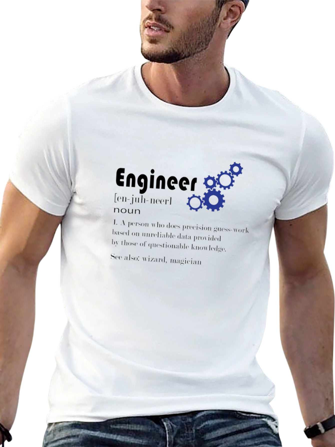 Engineer Definition Graphic T-Shirt