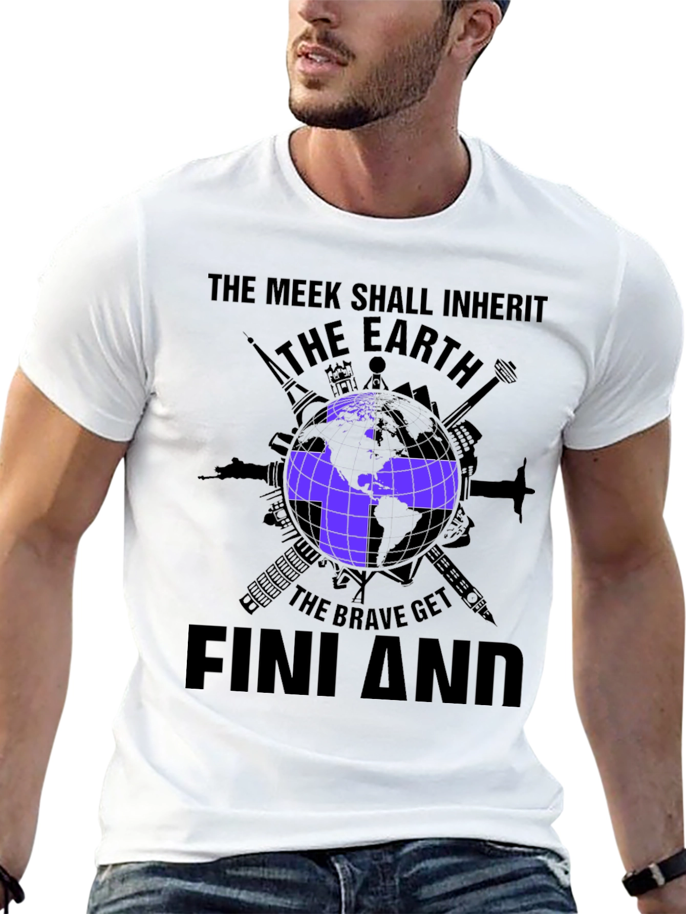 The Meek Shall Inherit Finland T-Shirt