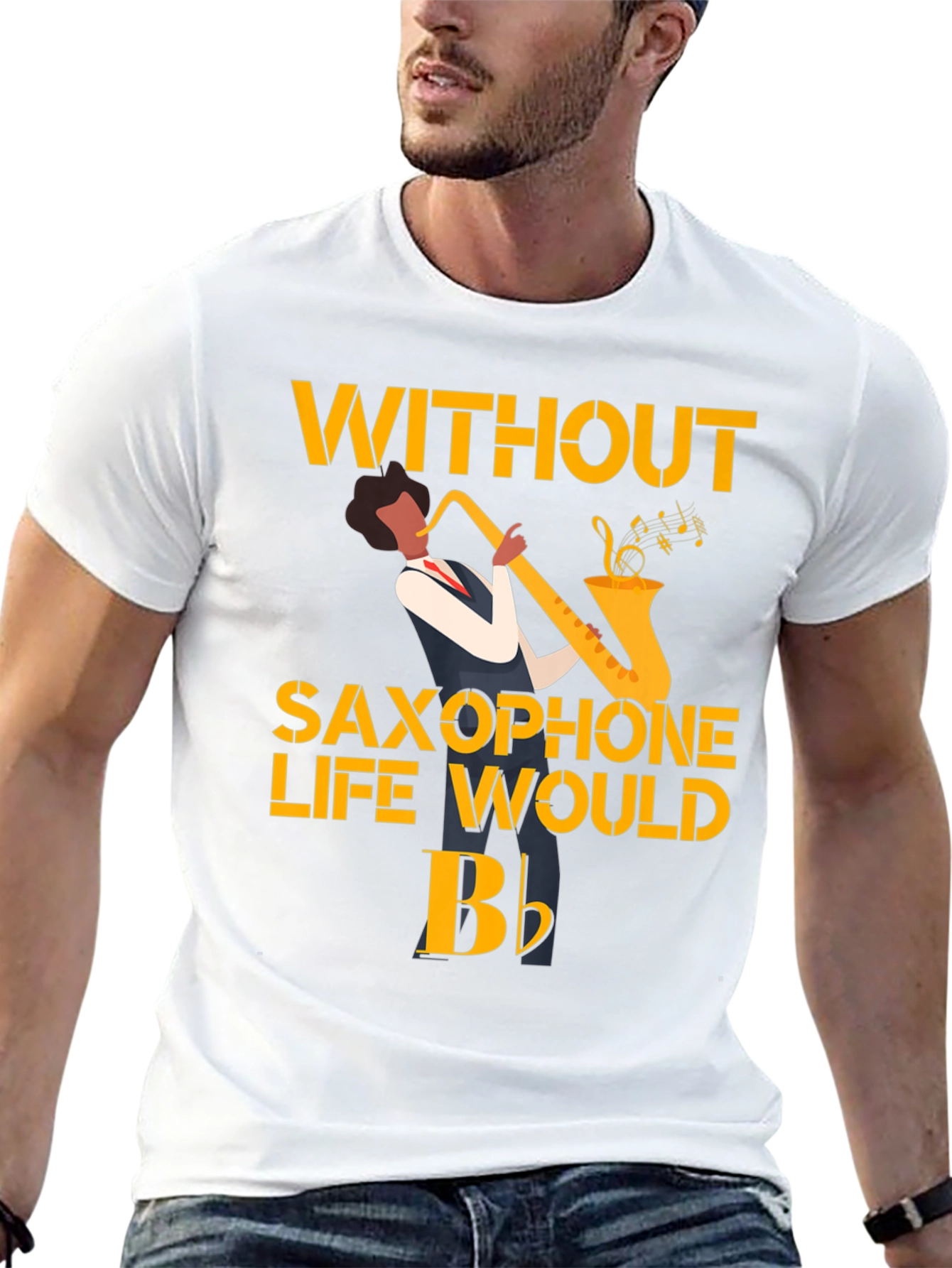 Saxophone Life T-Shirt - Musician Tee