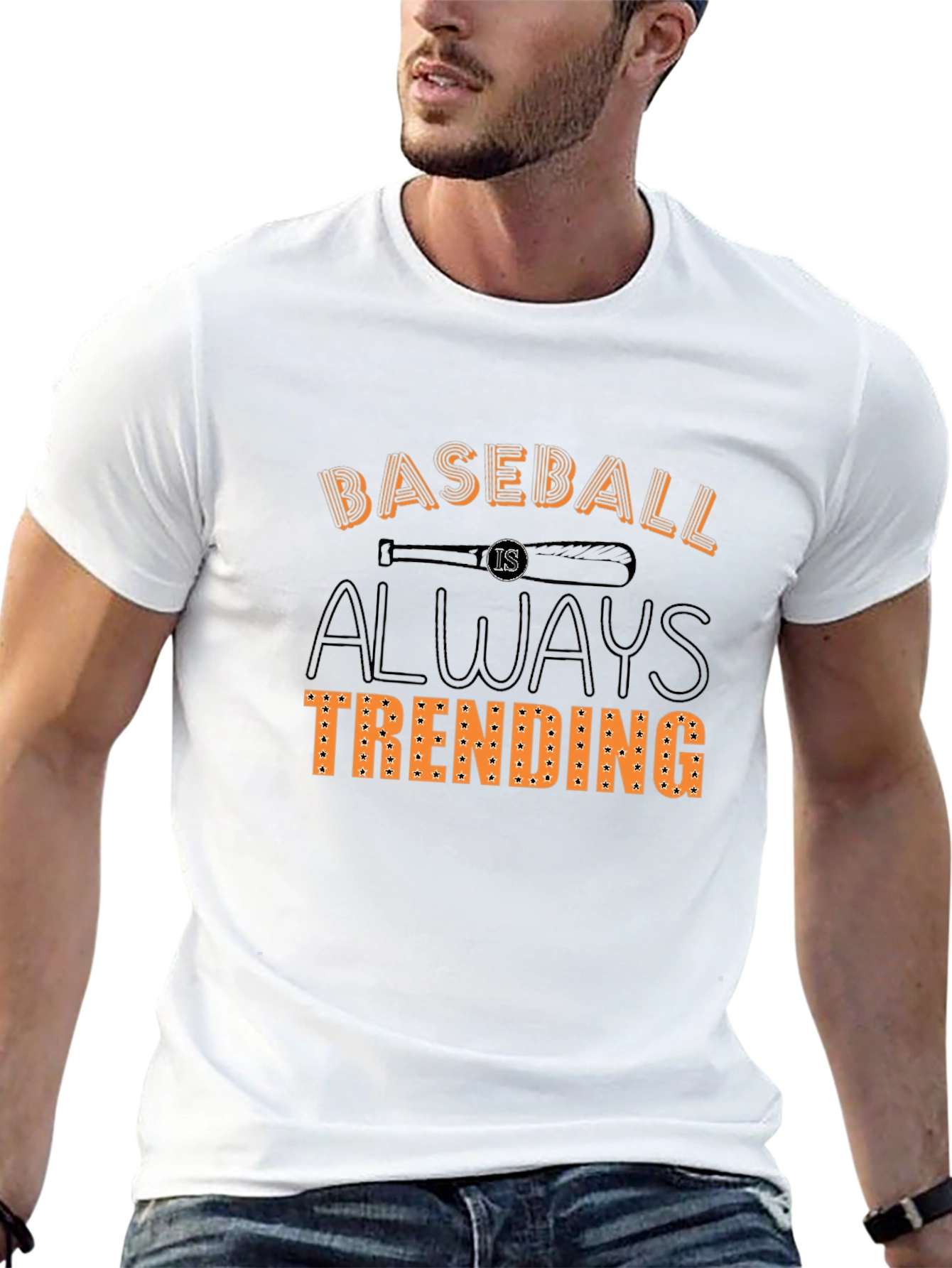 Baseball Always Trending Graphic Tee
