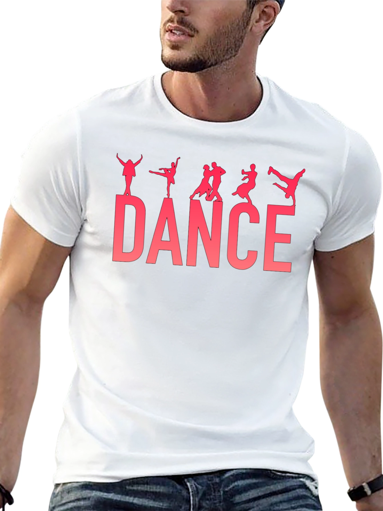 Dance T-Shirt | Mens Black Graphic Tee