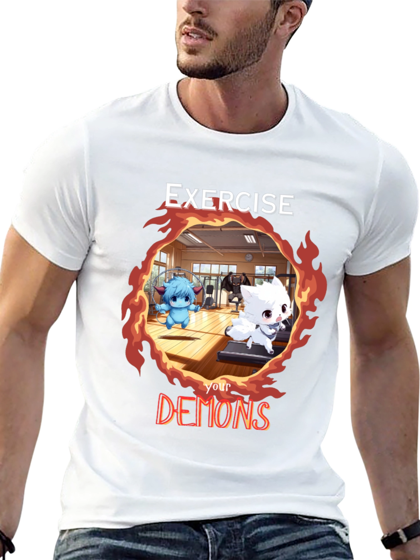 Exercise Your Demons Graphic Tee