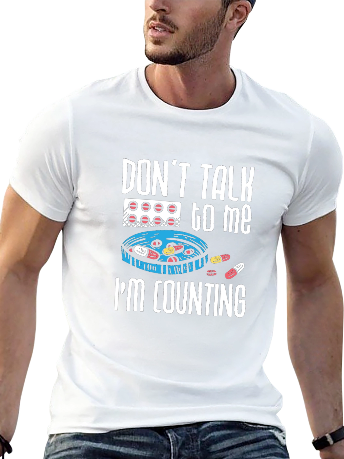 Dont Talk To Me Im Counting T-Shirt