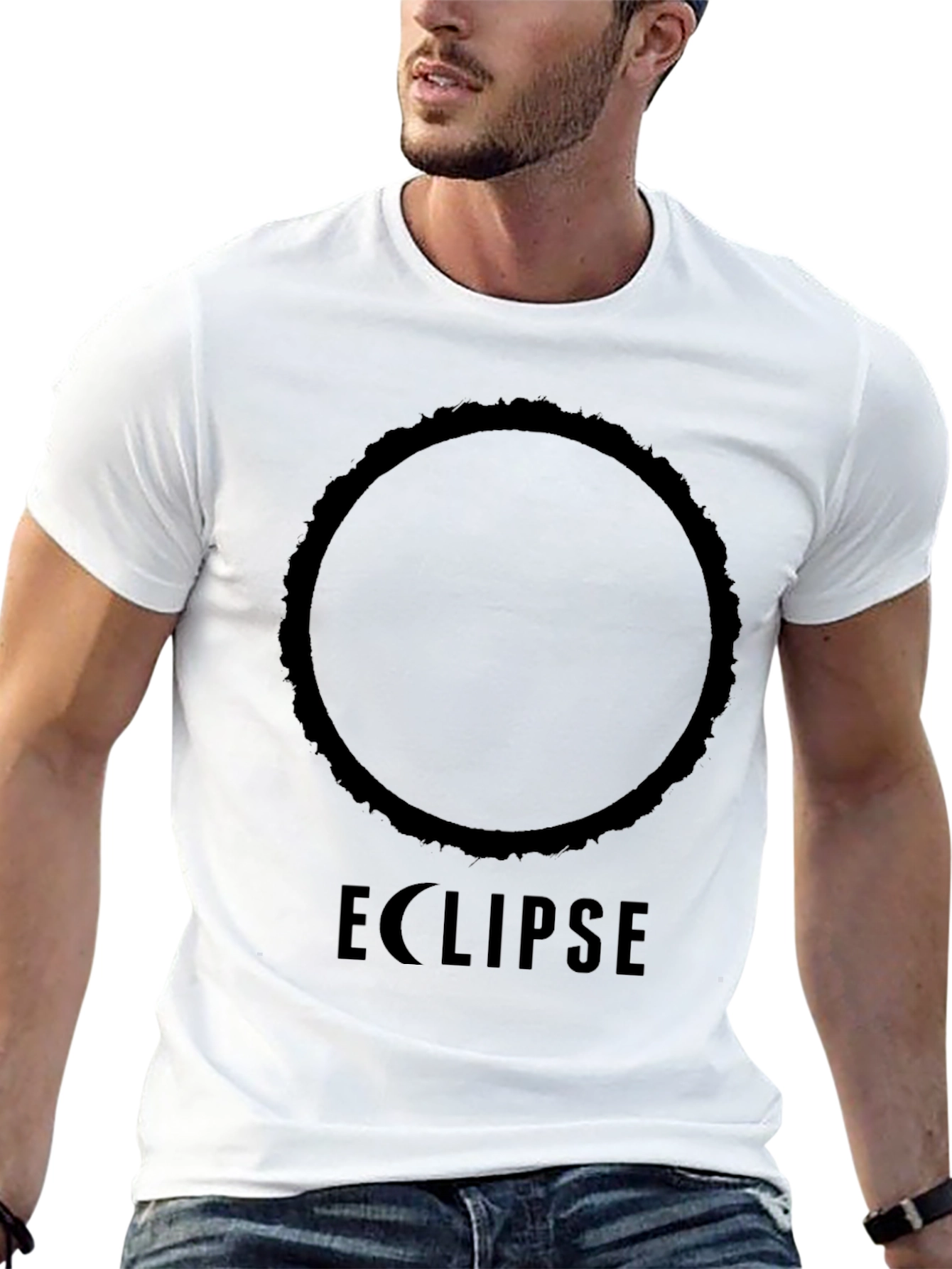 Eclipse Graphic Print T-Shirt