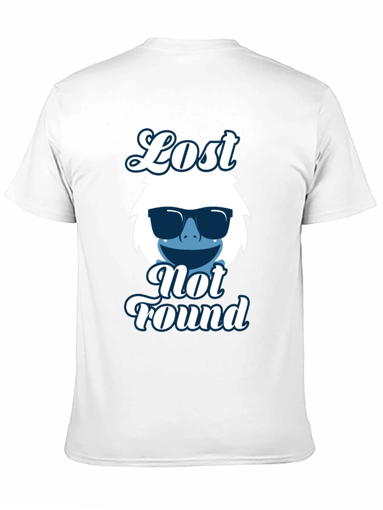 Lost Not Found Yeti Graphic Tee - Black
