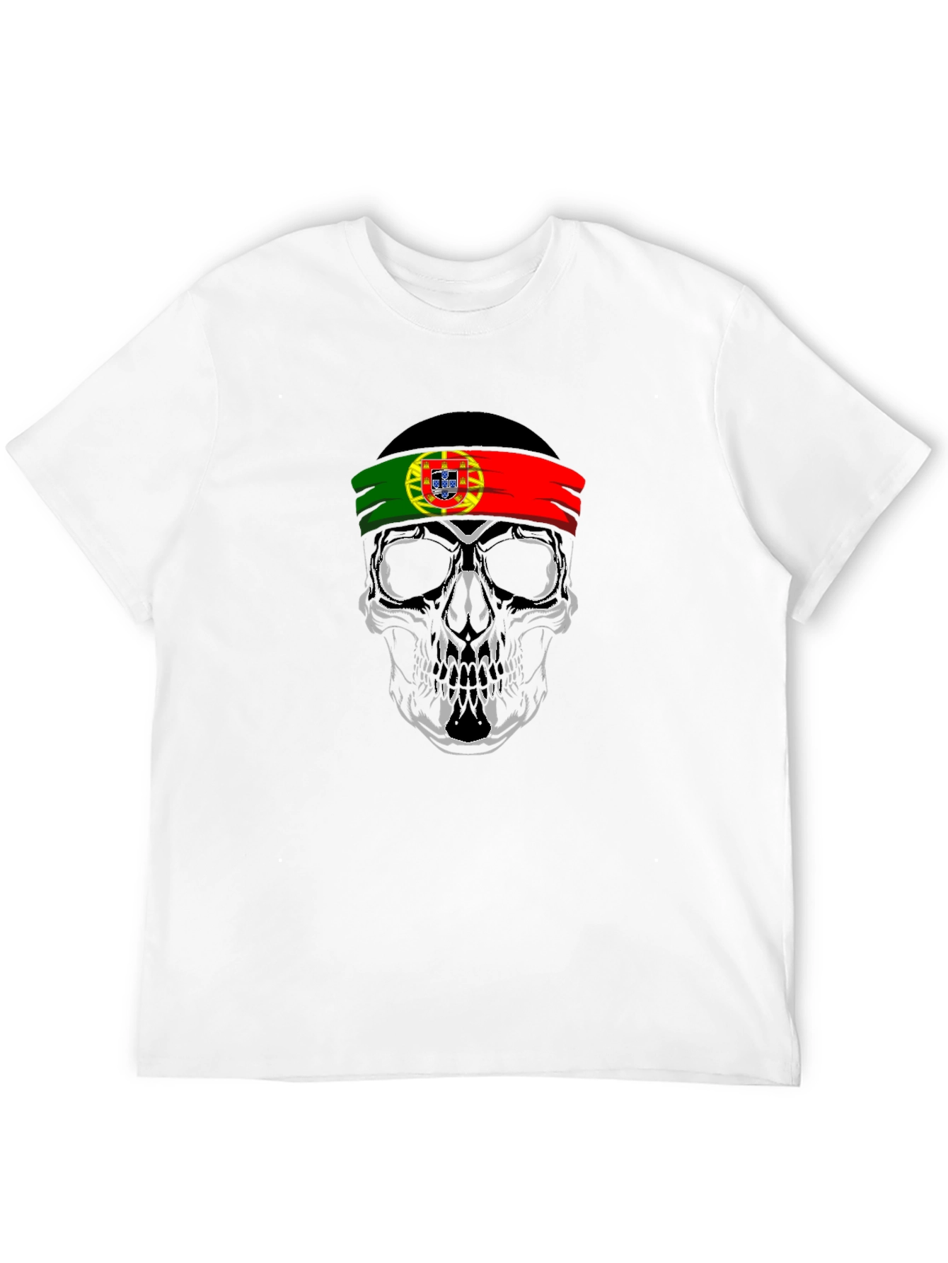 Portugal Skull T-Shirt - Portuguese Pride Tee