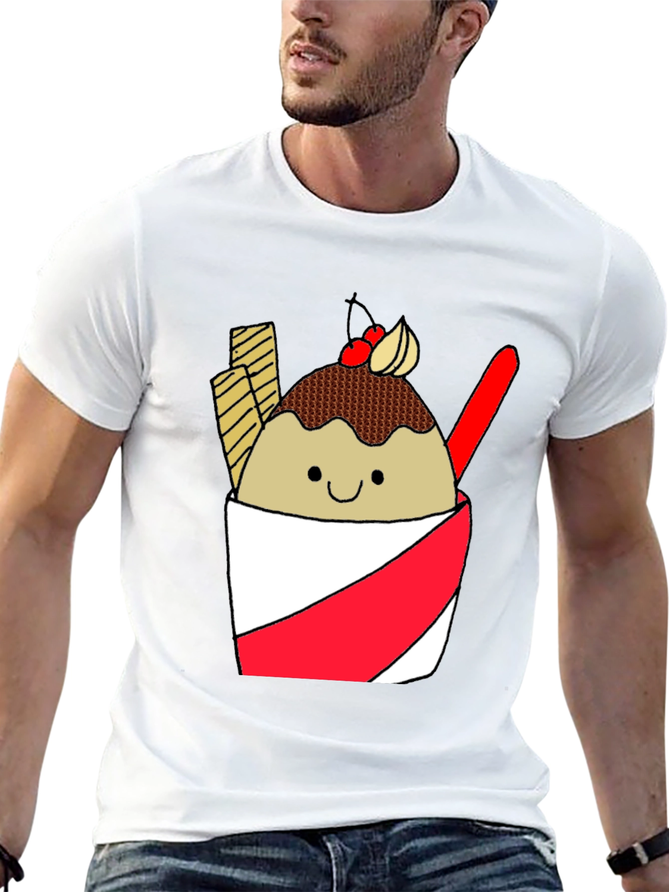 Cute Dessert Graphic T-Shirt