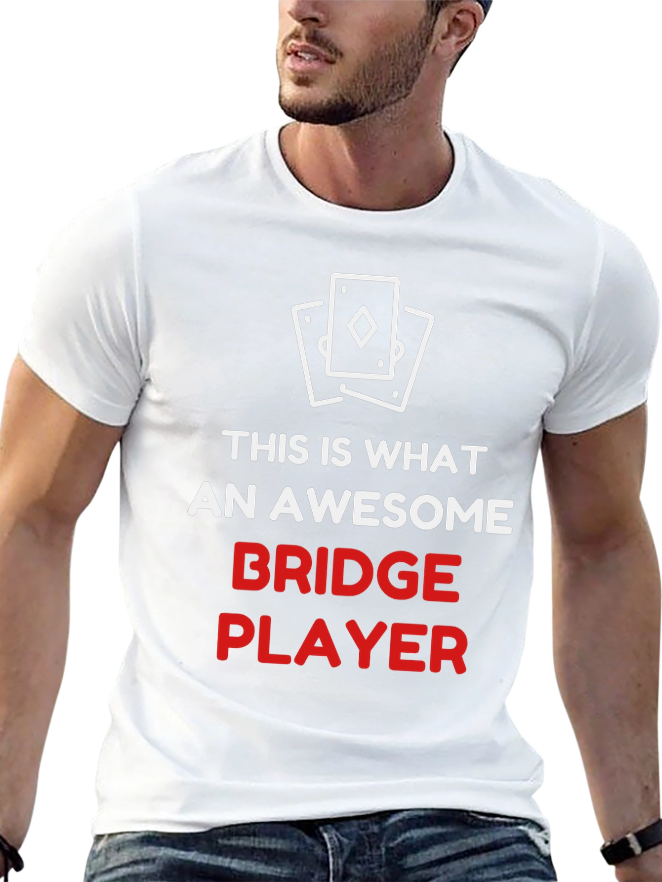 Awesome Bridge Player T-Shirt