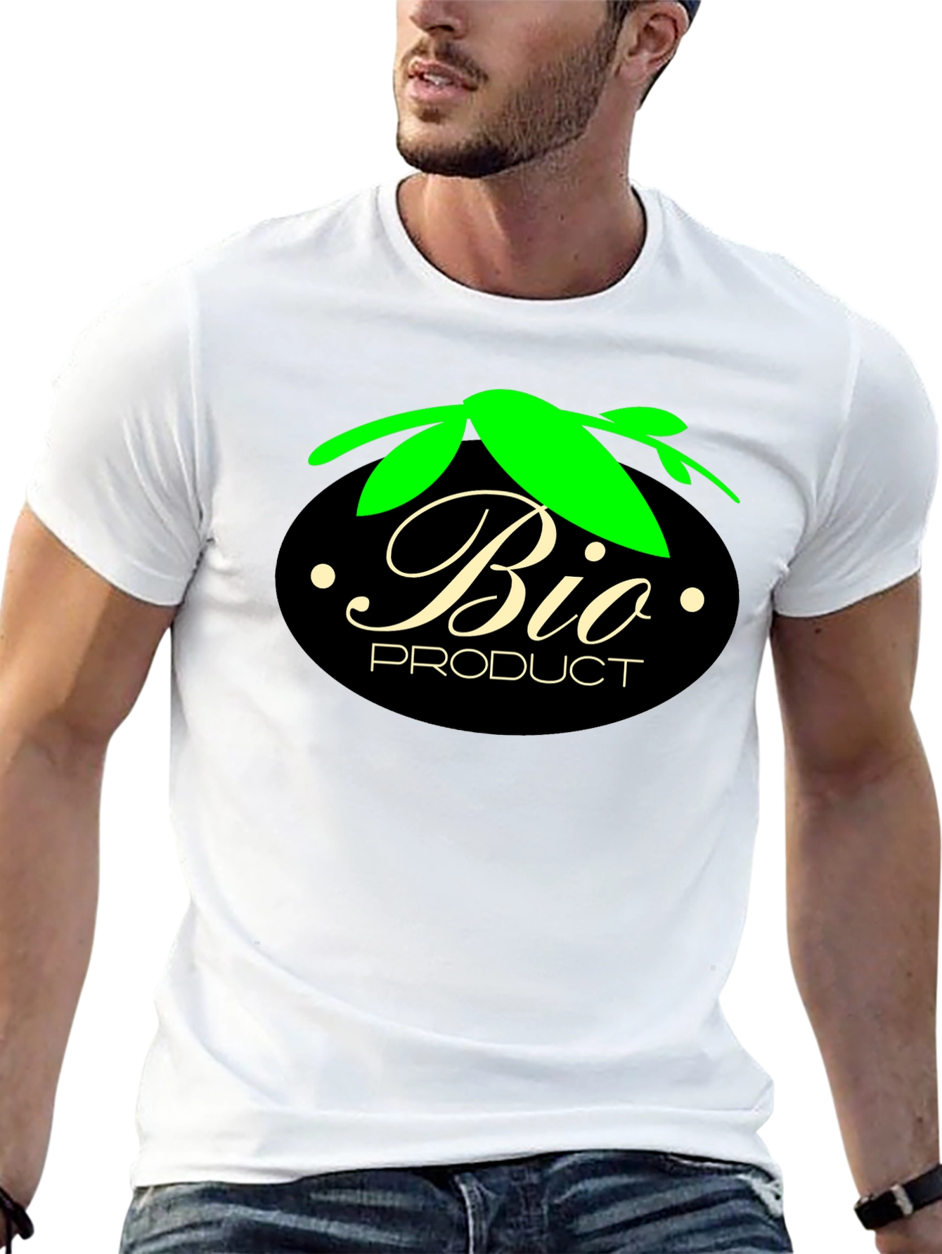 Bio Product Black T-Shirt - Eco-Friendly Style