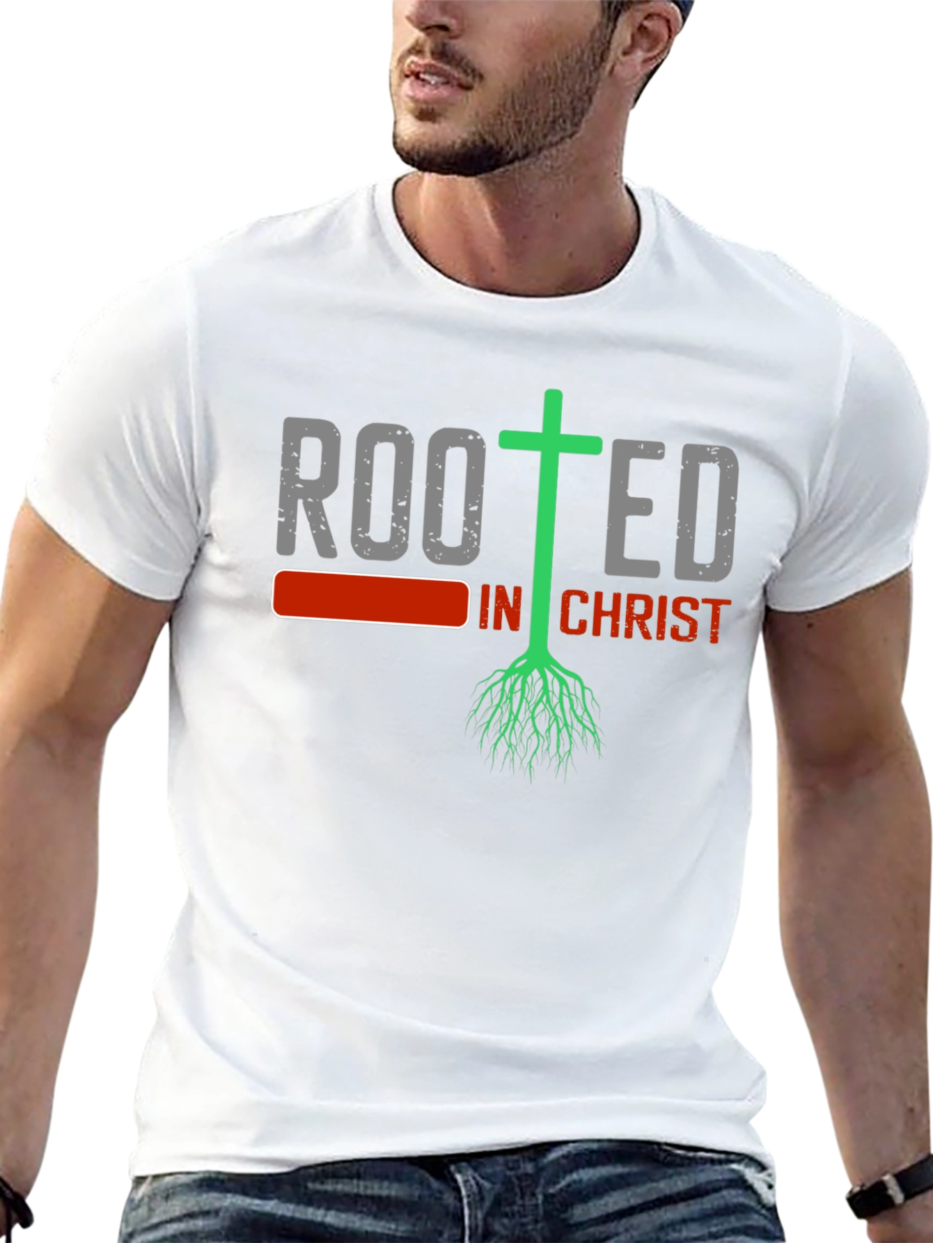 Rooted In Christ Graphic Tee