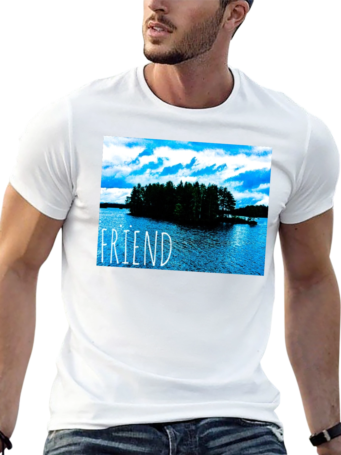 Friend Island T-Shirt - Nature Lover Tee