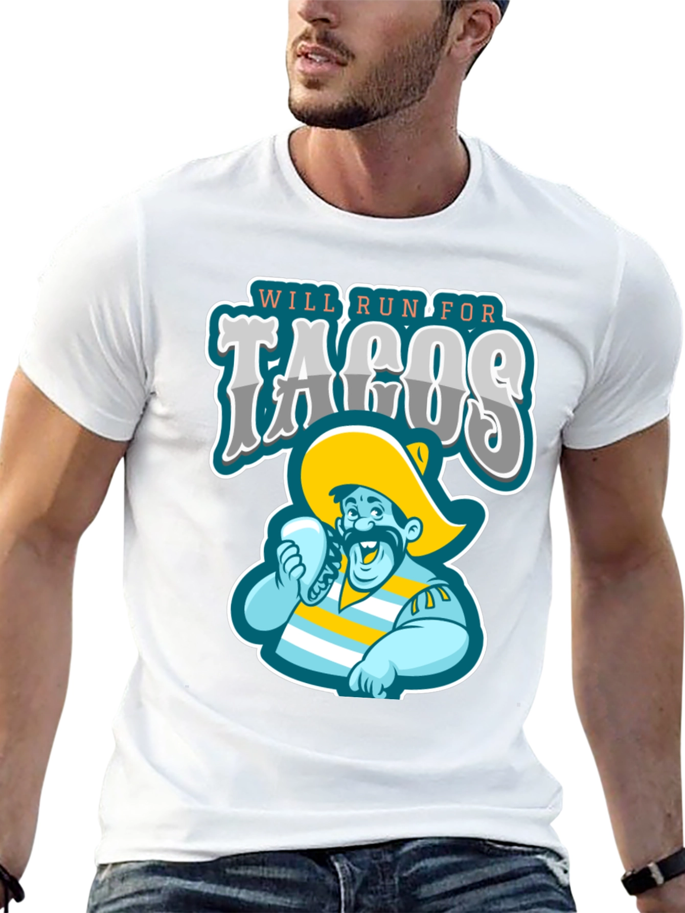 Will Run For Tacos T-Shirt