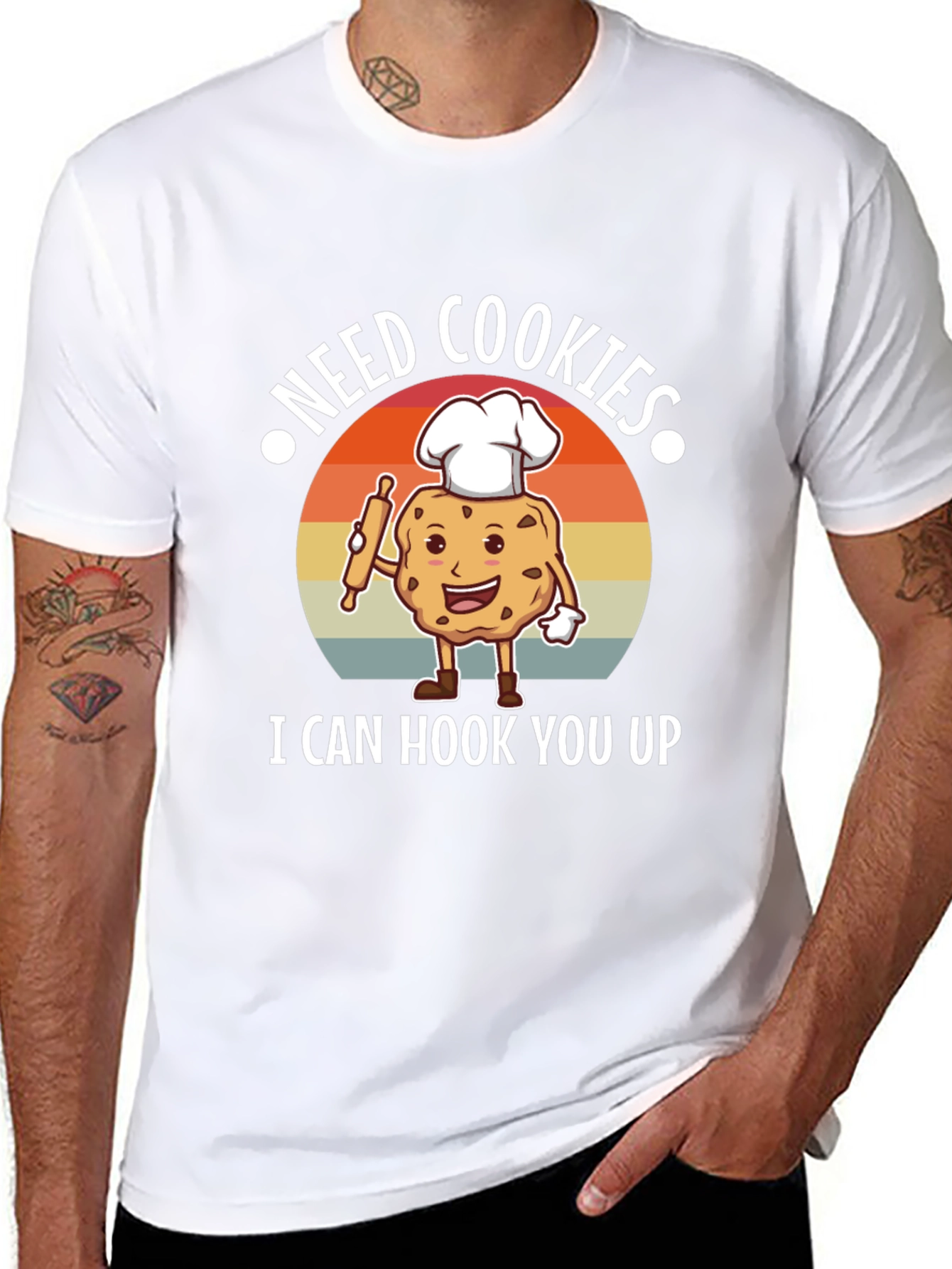 Need Cookies T-Shirt - Funny Cookie Cartoon Design