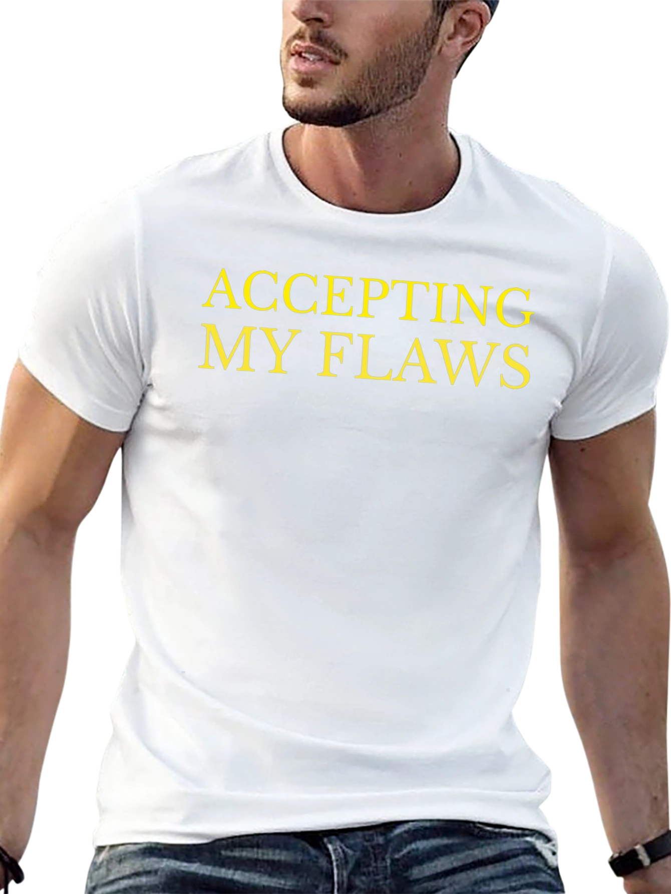 Accepting My Flaws Graphic Tee