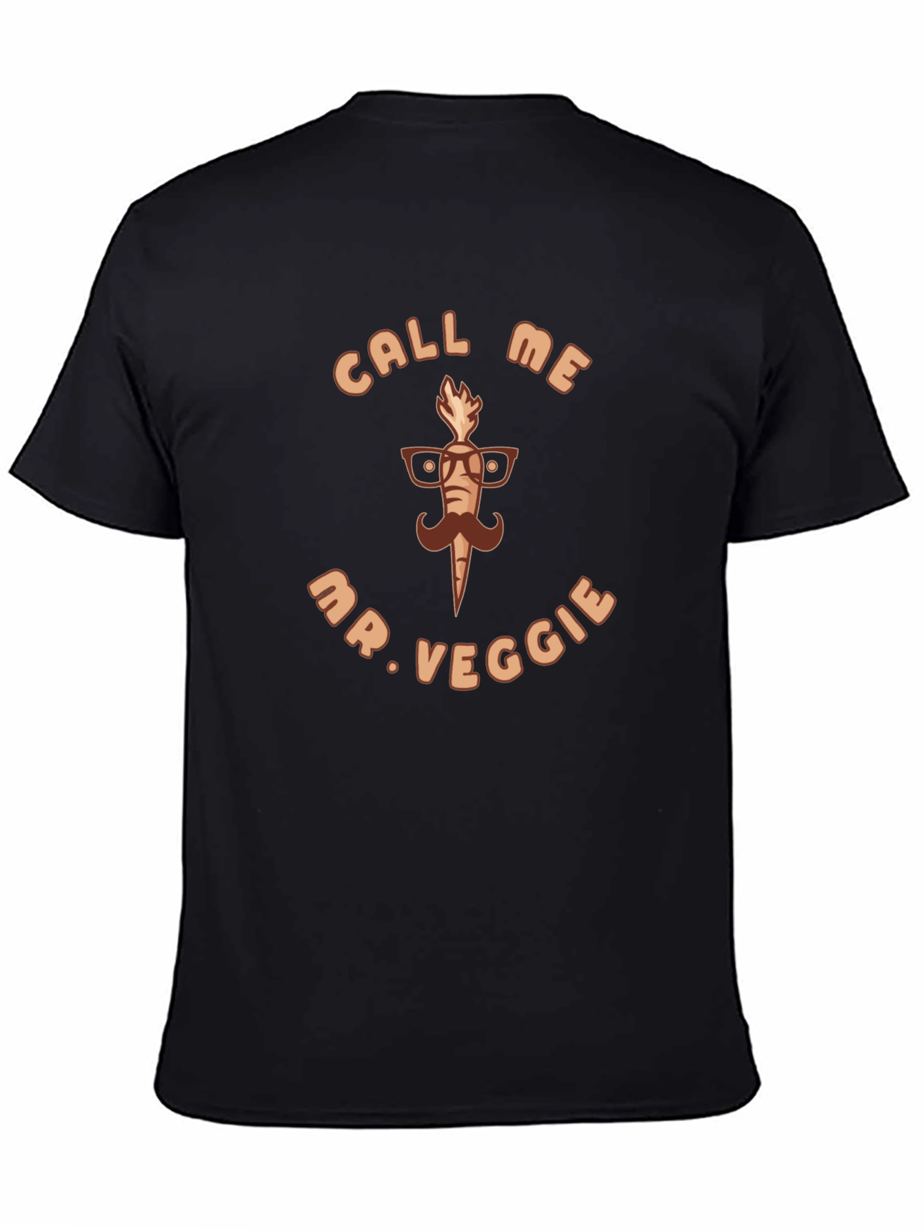 Mr. Veggie T-Shirt - Funny Carrot Design