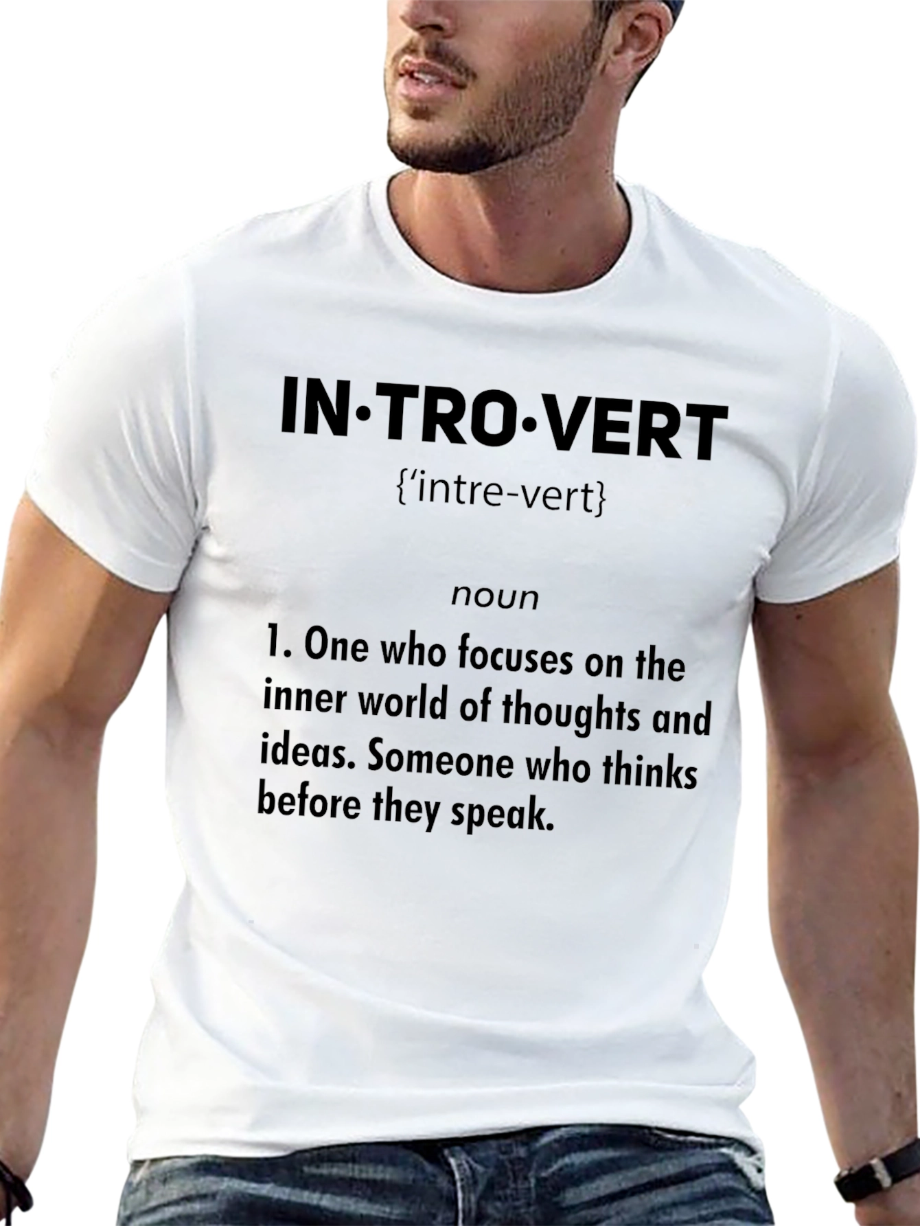 Introvert Definition Graphic T-Shirt