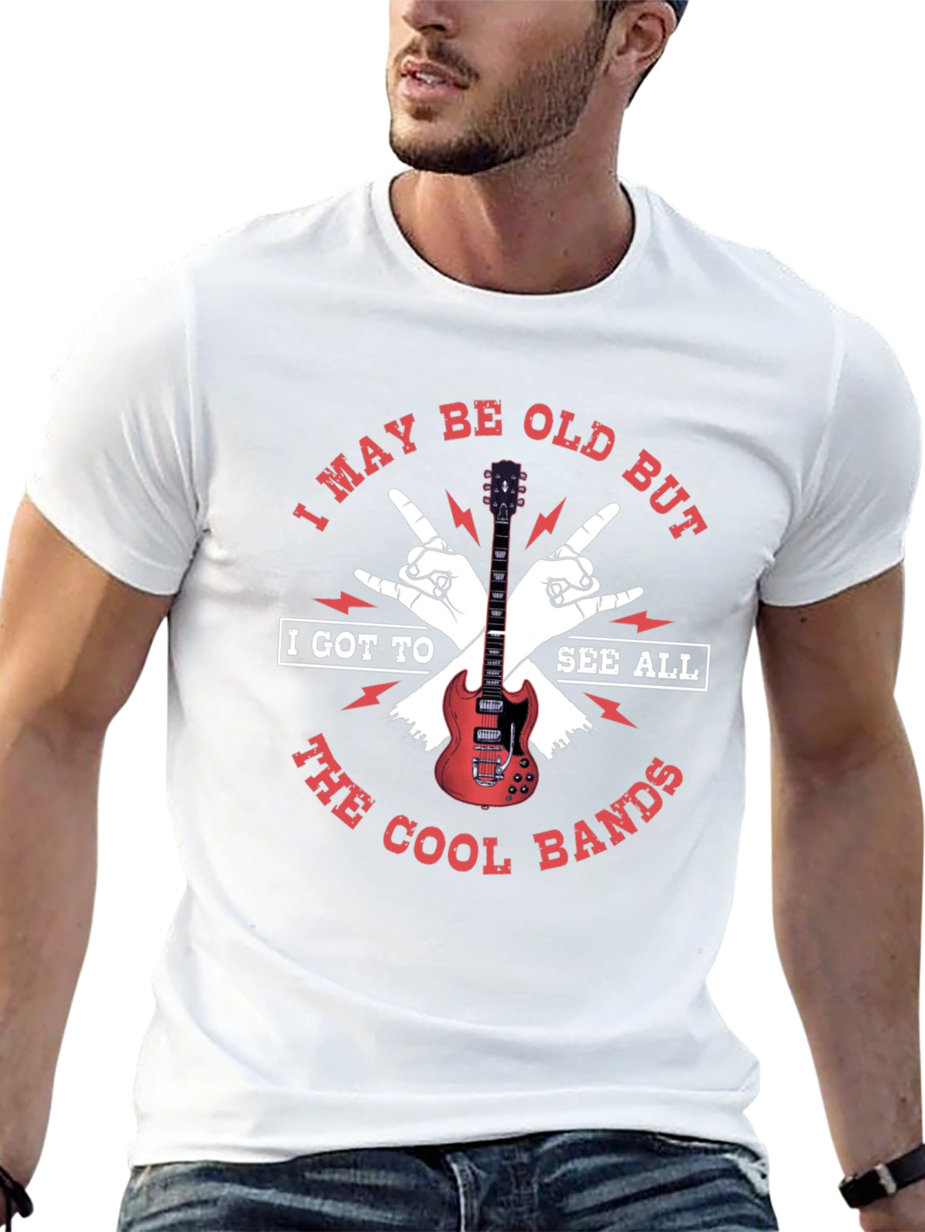 Cool Bands T-Shirt - Rock and Roll Music Tee