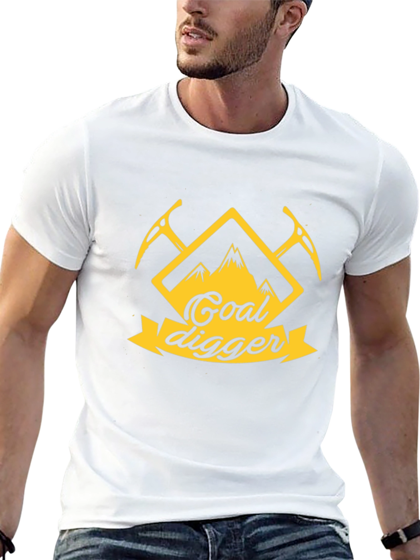 Coal Digger Graphic Tee - Black